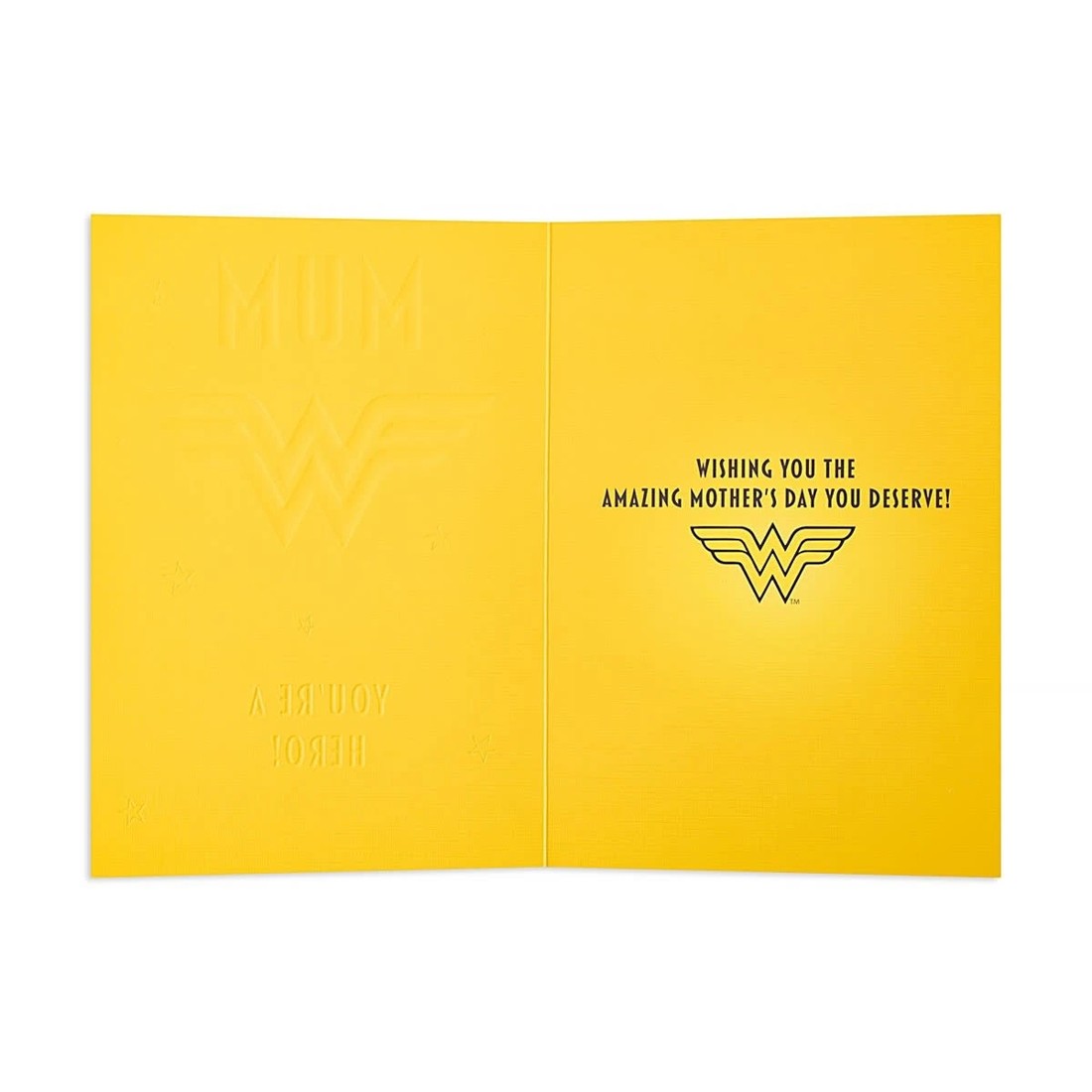 2 Hallmark Wonder Woman Mother's Day Card - Mum, You're a hero!, 2 of 3