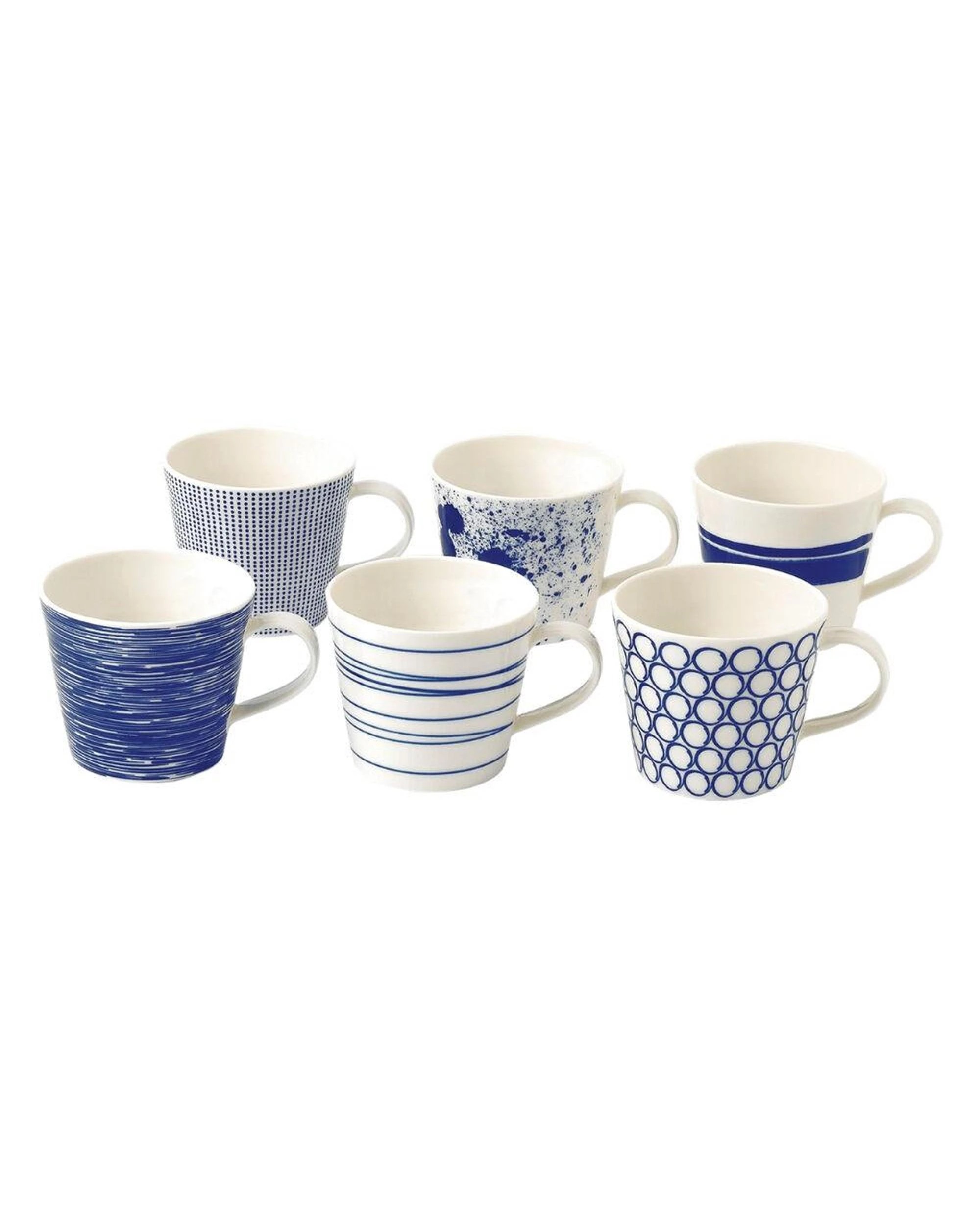 1 Royal Doulton Pacific 6 Piece Mug Set 400ml - Multi, 1 of 3