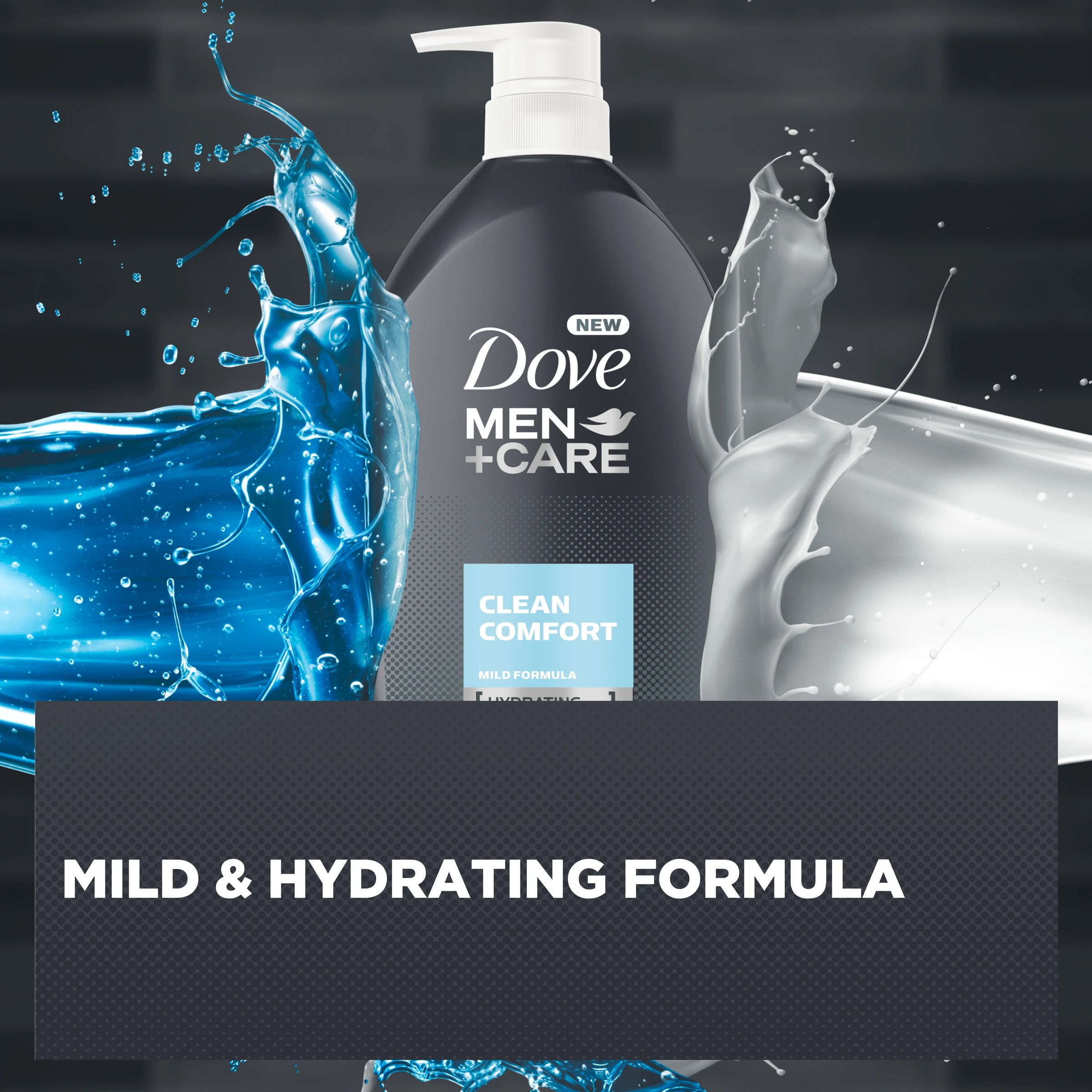 3 Dove Men+Care Clean Comfort Body and Face Wash 1L - Cedarwood and Bergamot Scented, 3 of 6