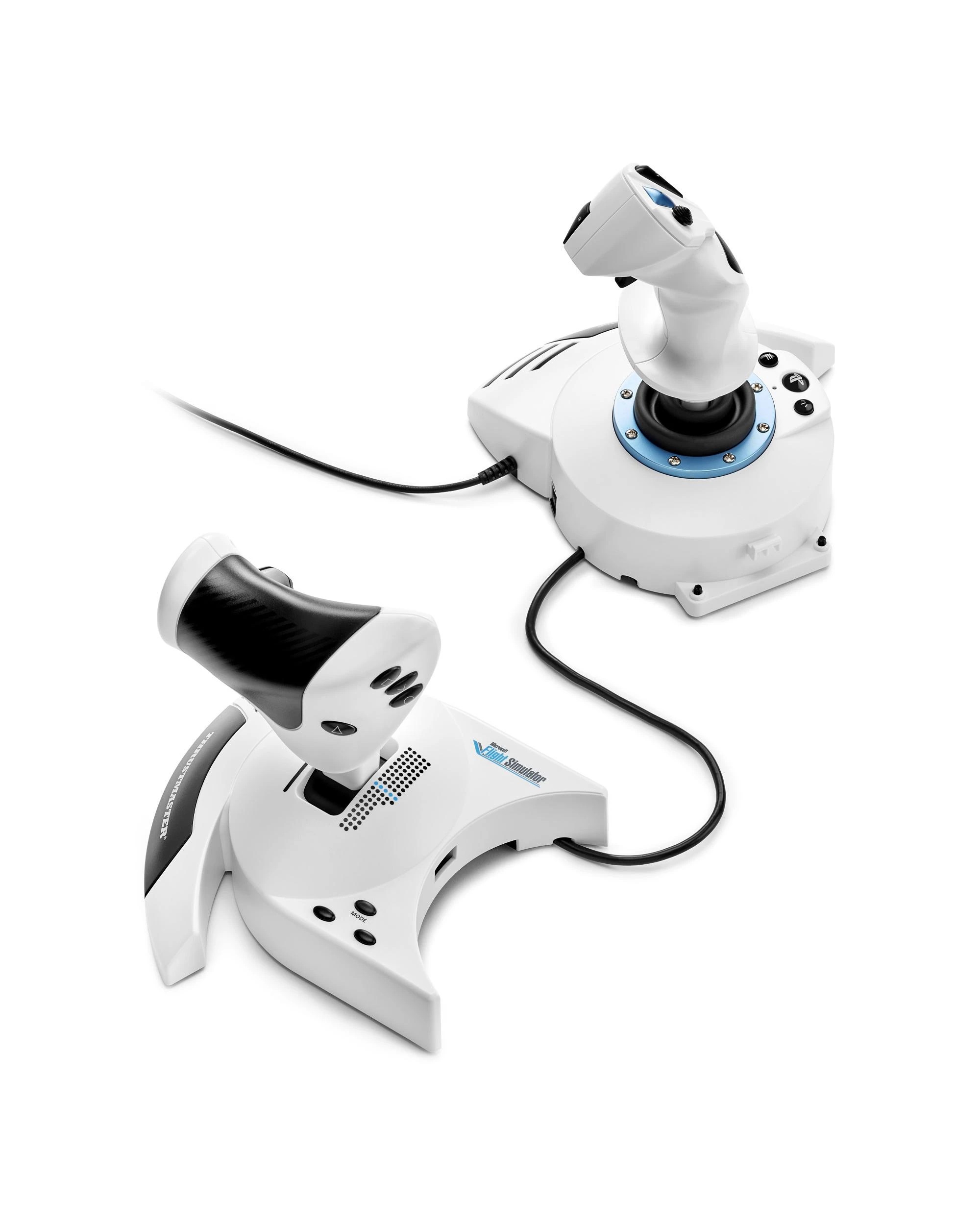 2 Thrustmaster T.Flight Hotas 5 Microsoft Flight Simulator Edition Controller for PS5, PS4, PC - White, 2 of 7
