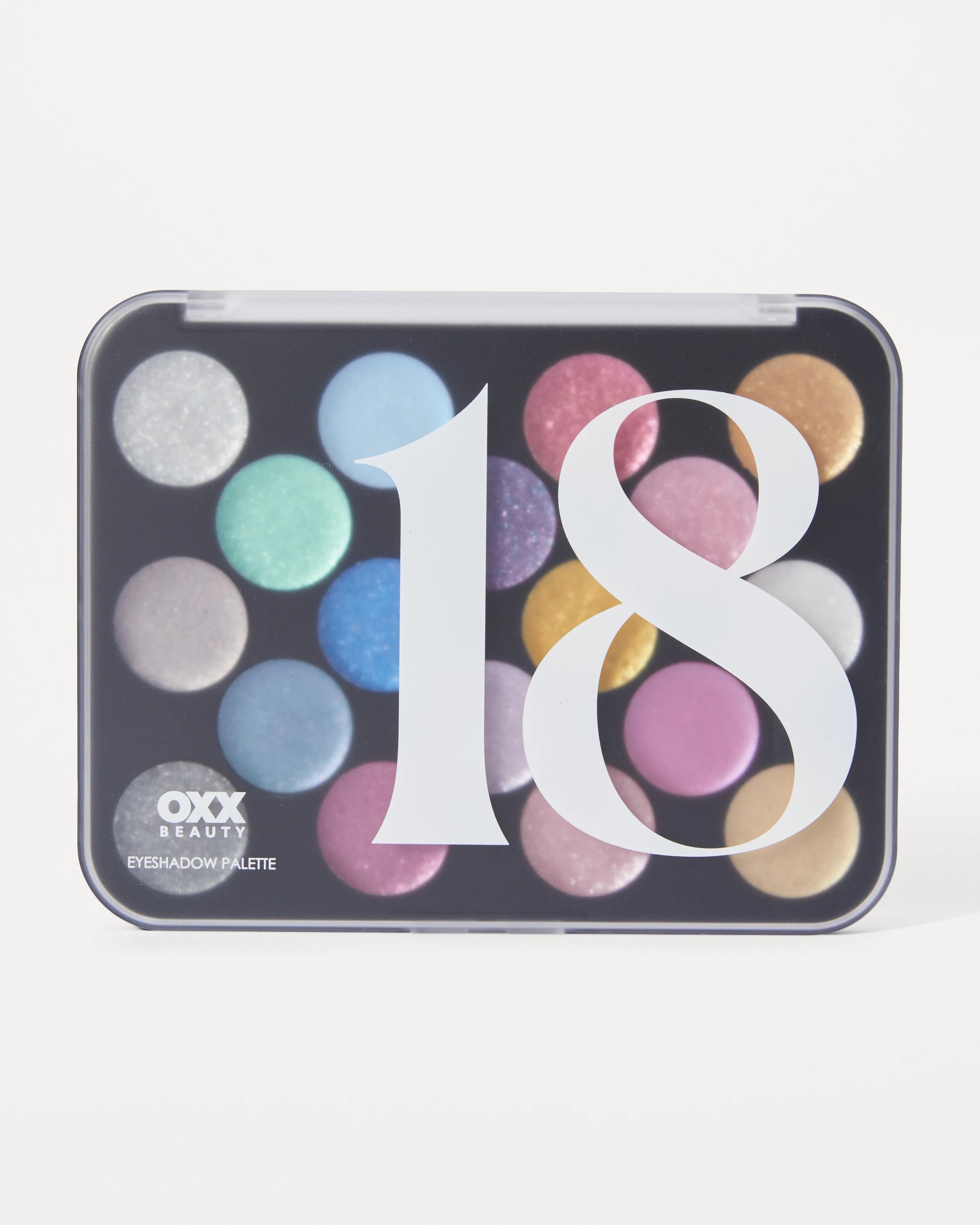1 OXX Beauty 18 Shades Eyeshadow Palette - Glitter, 1 of 7
