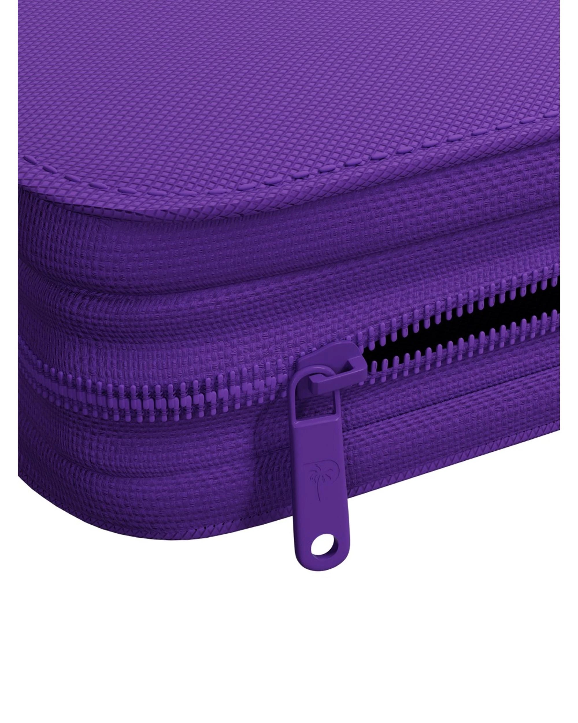 4 Palms Off Gaming Collector's Series 9 Pocket Top Loader 216 Capacity Zip Binder - Purple, 4 of 8