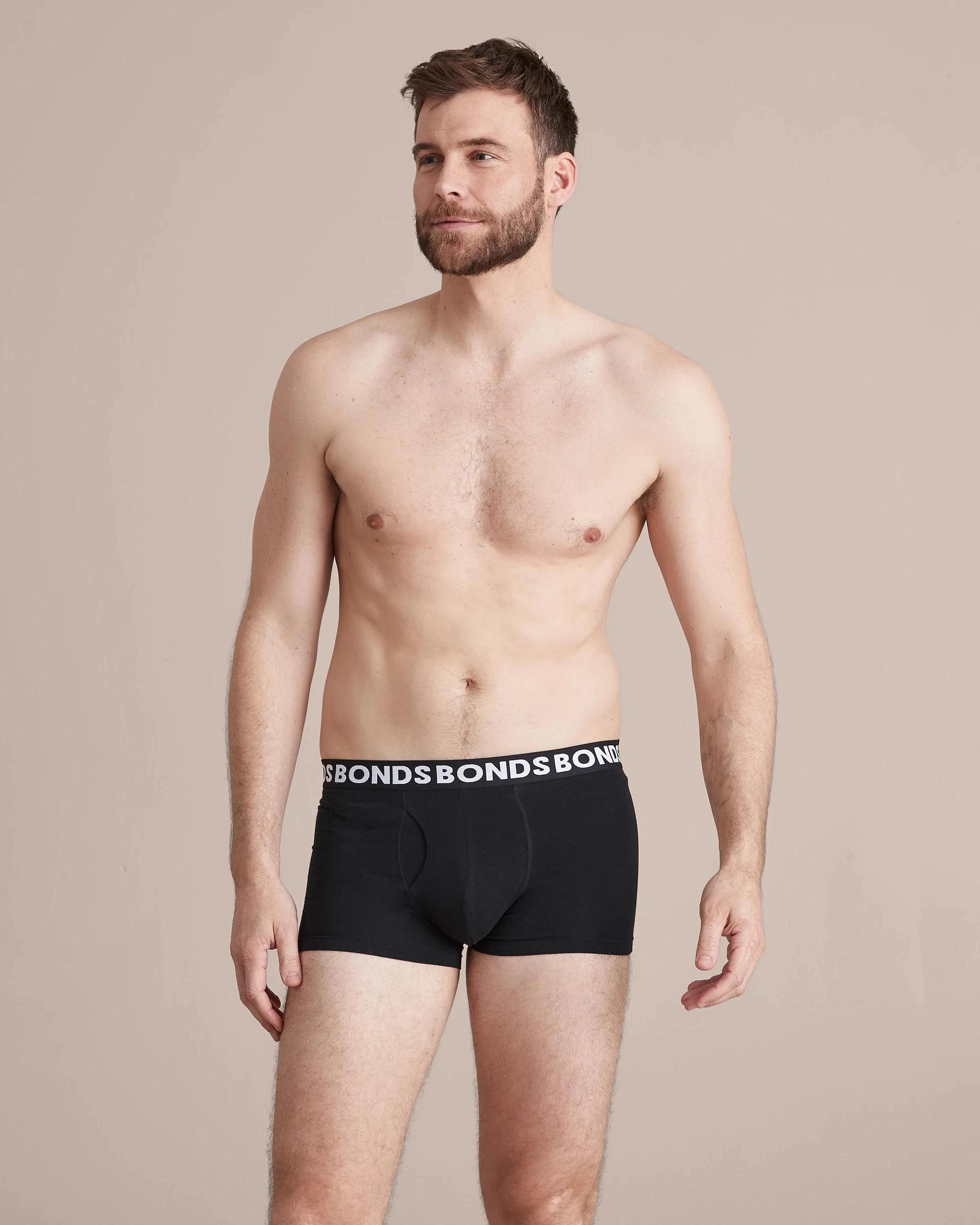 7 Bonds 3 Pack Everyday Trunks NAVY BLUE/WHITE STRIPE, 7 of 9