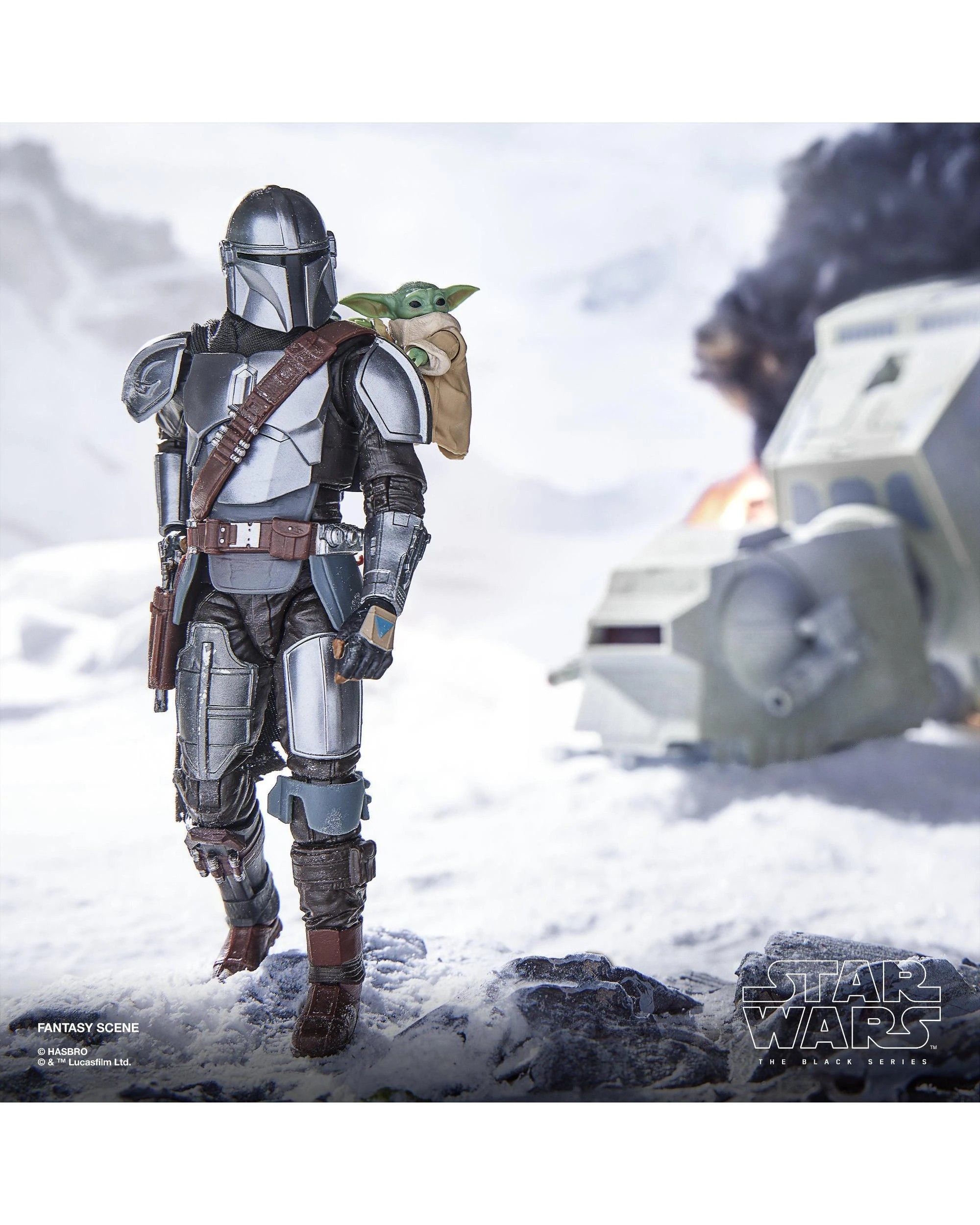 8 Star Wars The Black Series Star Wars: The Mandalorian and Grogu The Mandalorian and Grogu Action Figure, 8 of 10