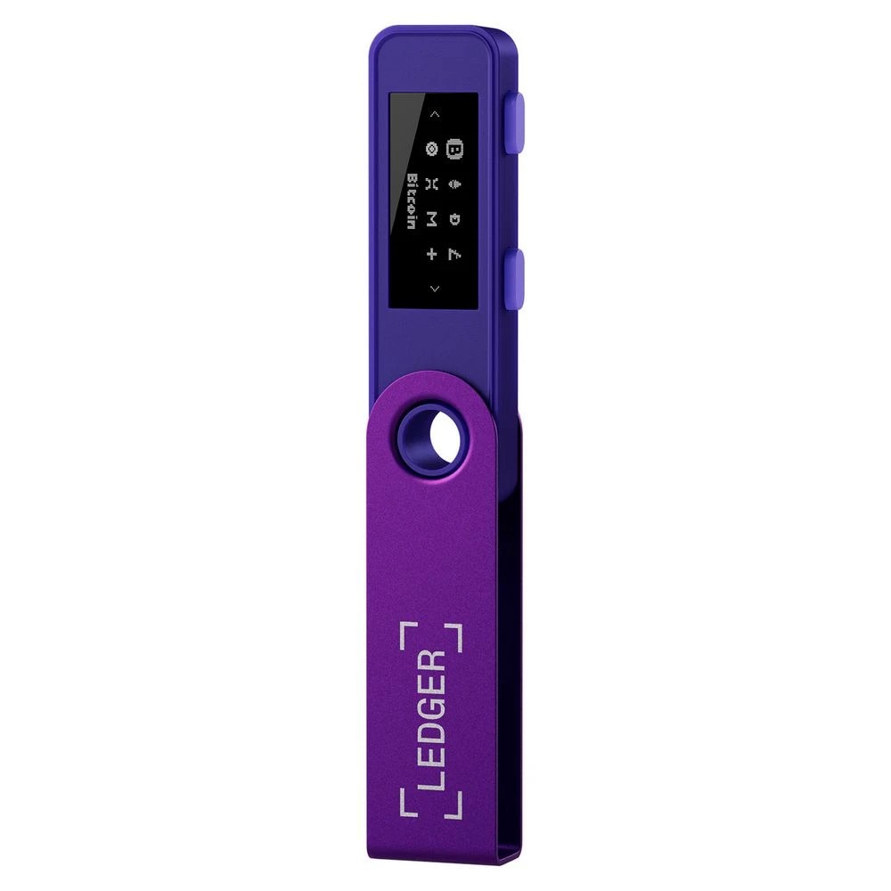 3 Ledger Nano S Plus Crypto Wallet Purple Amethyst, 3 of 8