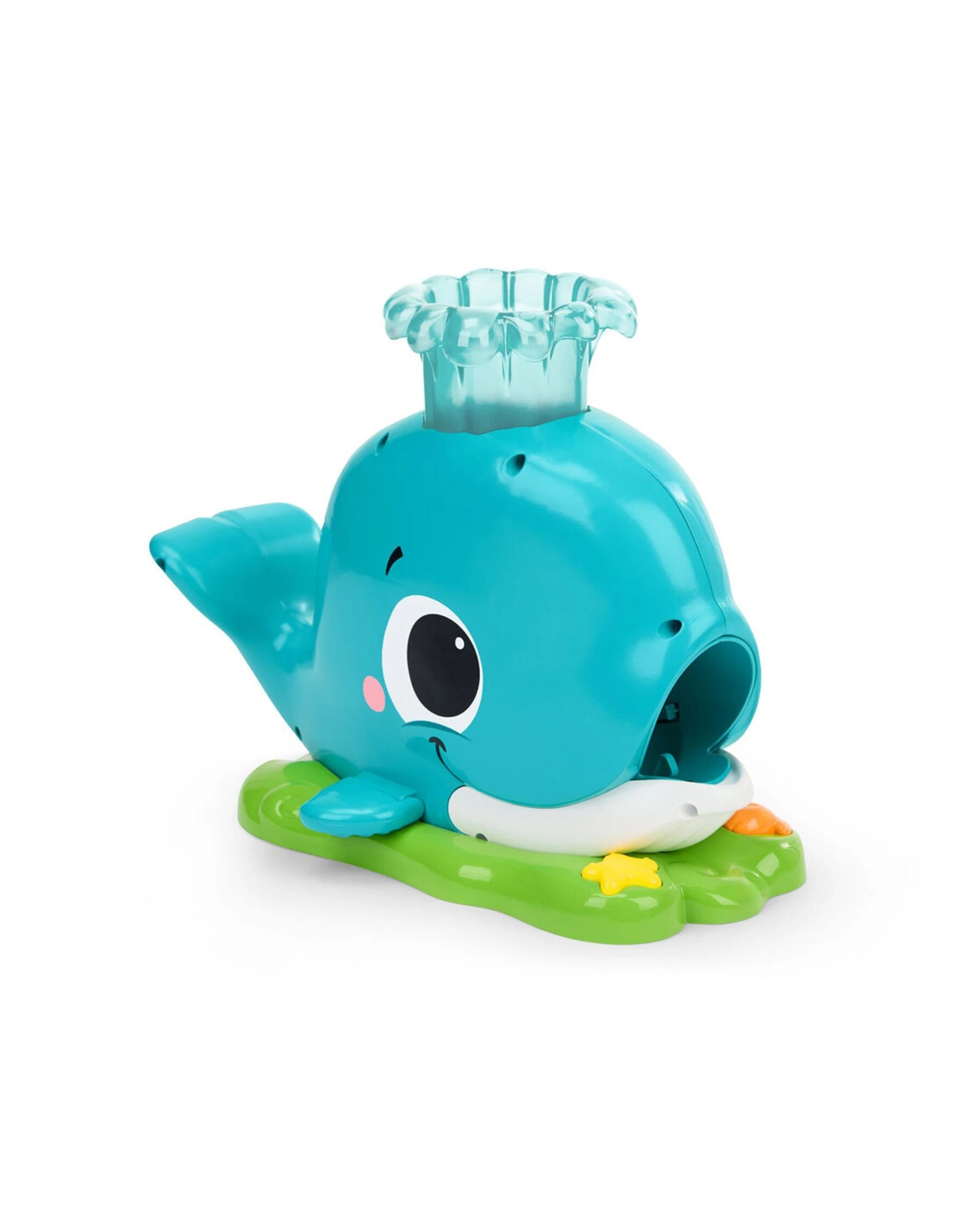 2 Bright Starts Silly Spout Whale Ball Popper Lights And Sounds 6m Plus Baby Toy - Blue, 2 of 8