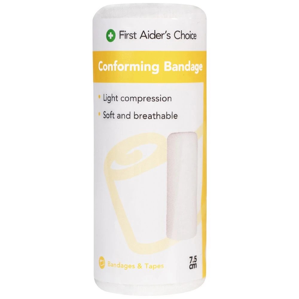 1 First Aiders Choice Conforming Bandage 7.5cm, 1 of 2