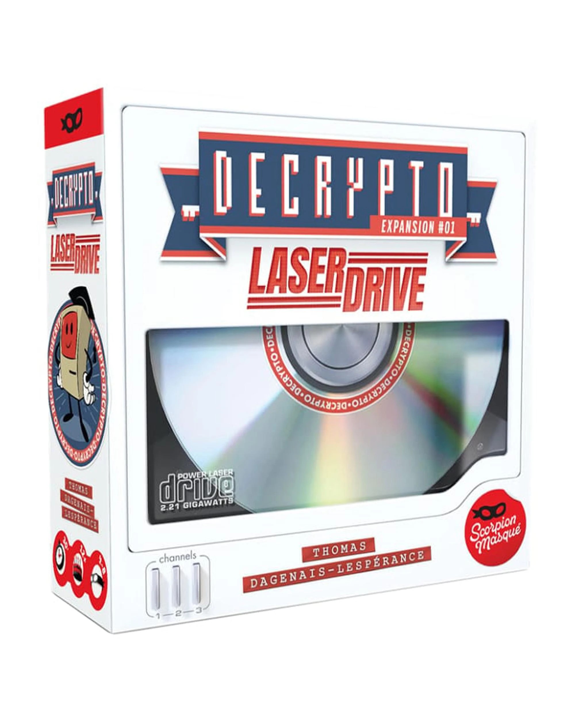 1 Decrypto Laser Drive Expansion 1 Board Game, 1 of 1