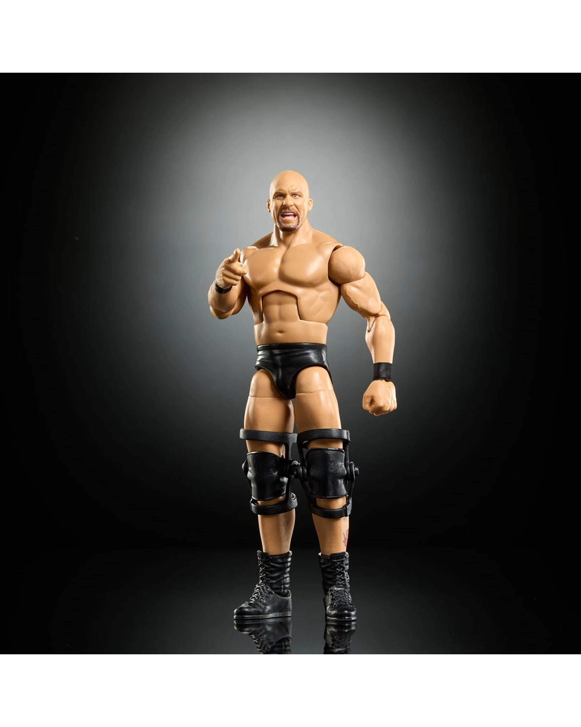 4 WWE Elite Collection Greatest Hits Series 9 "Stone Cold" Steve Austin Action Figure, 4 of 7