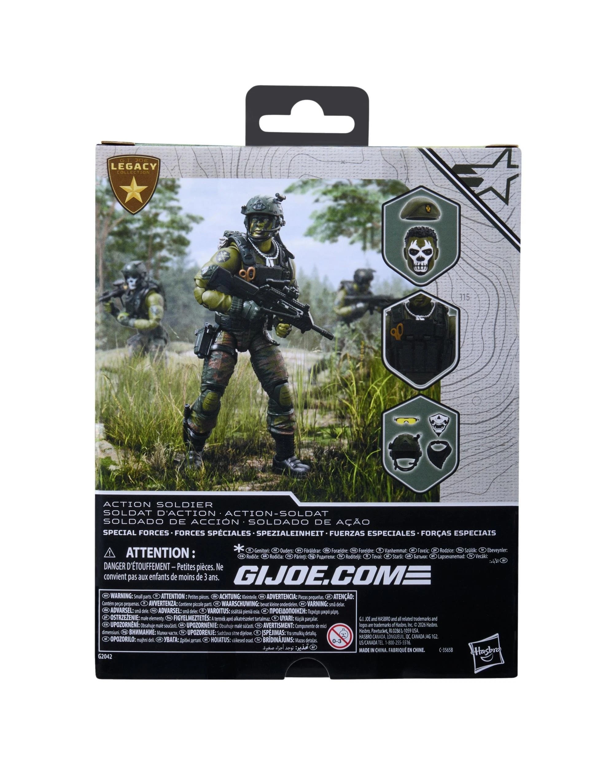 5 G.I. Joe Classified Series Legacy Collection Action Solder Special Forces Action Figure, 5 of 5