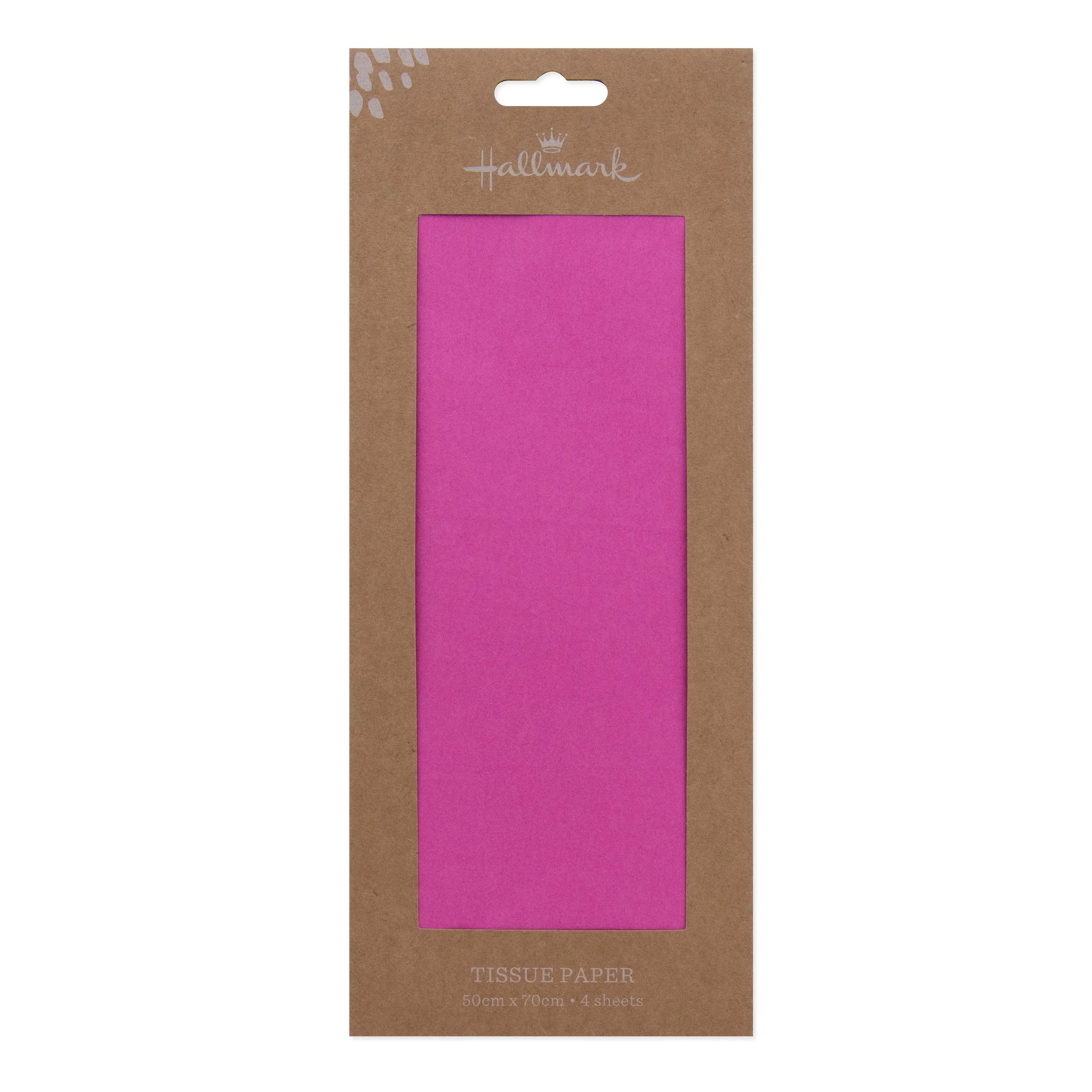 1 4 Pack Hallmark Tissue Paper - Bright Pink, 1 of 2
