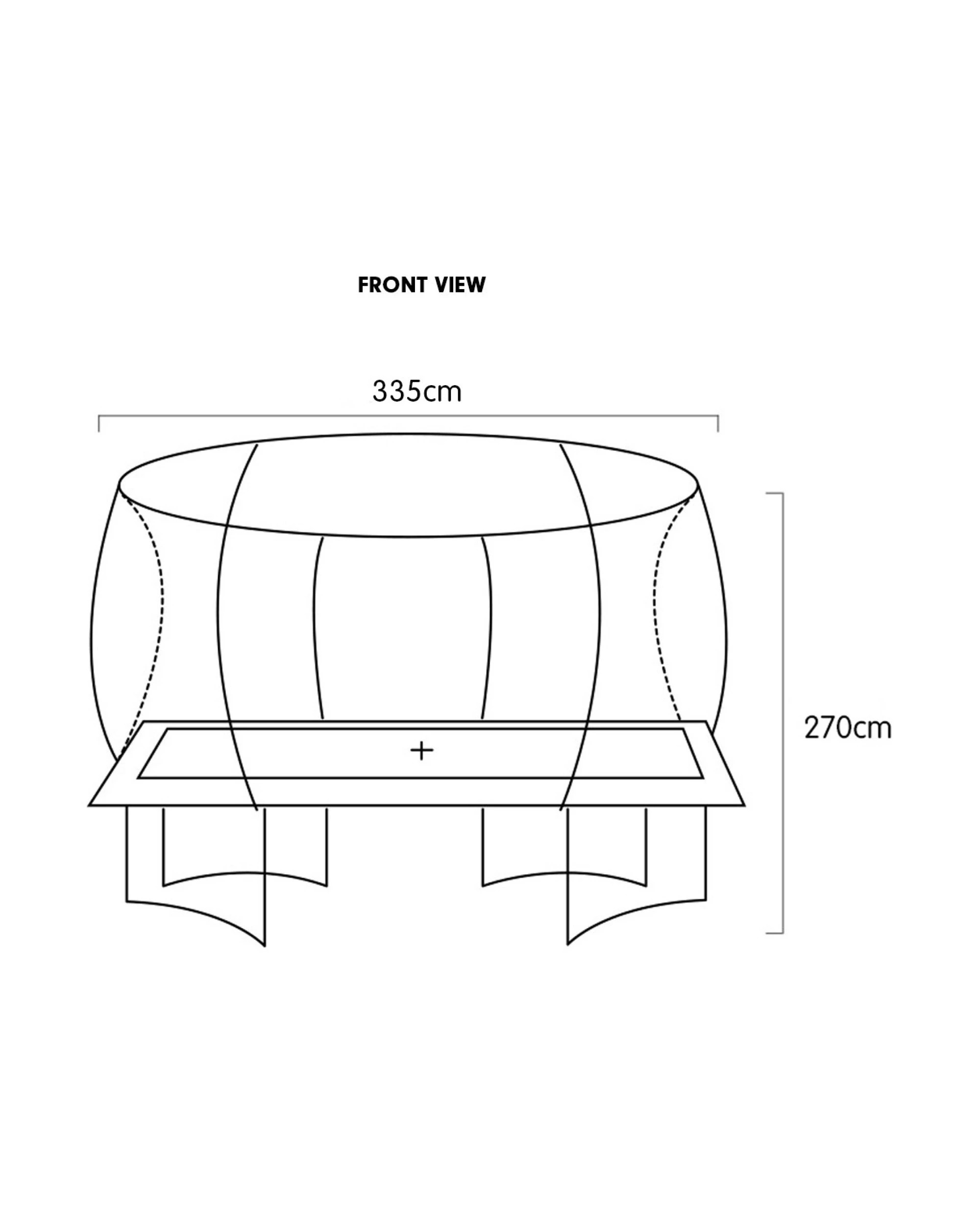 9 Kahuna Trampoline 8 Ft X 11 Ft Rectangular With Basketball Set, 9 of 9