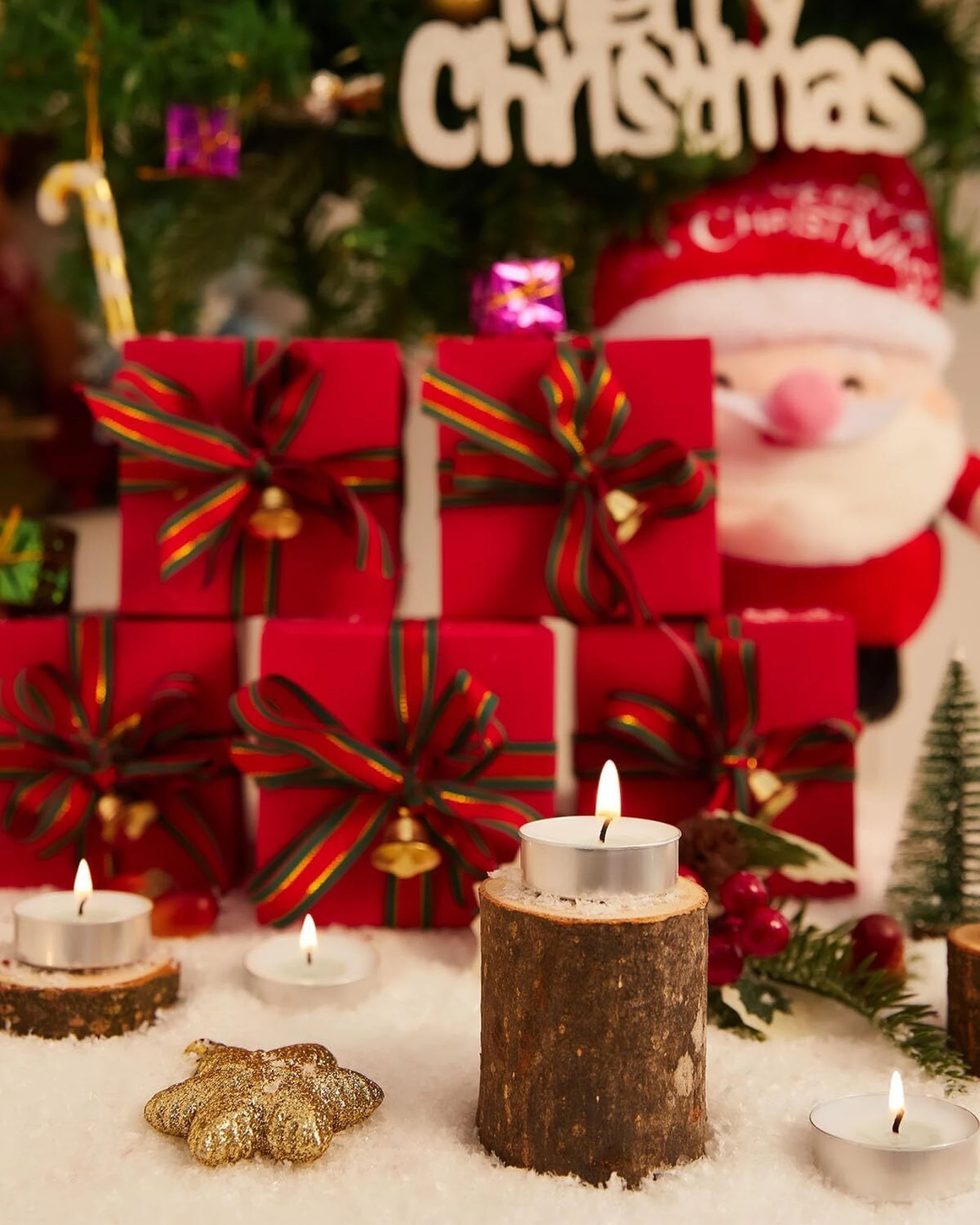 6 BR Home Tealight Candles, 400-Pack, 9-Hour Burn Time, Smokeless Crystal Wax, 6 of 7