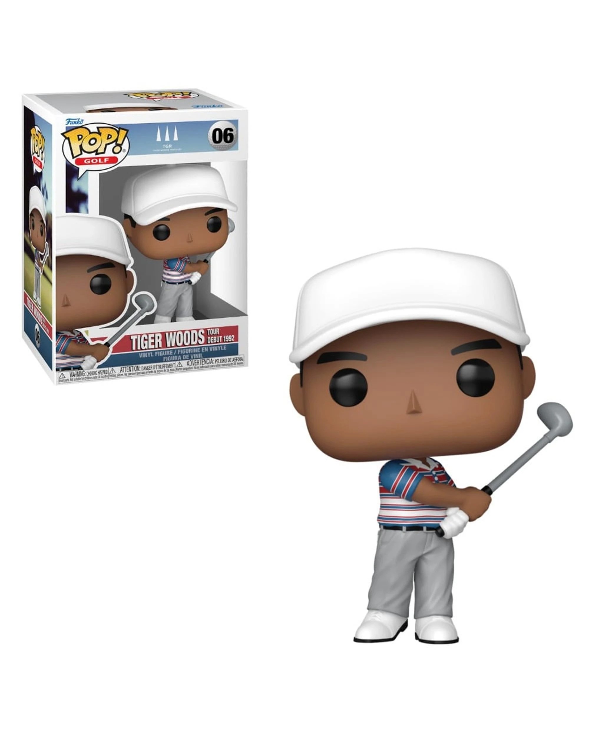 1 Golf Tiger Woods Tour Debut 1992 Funko POP! Vinyl, 1 of 3