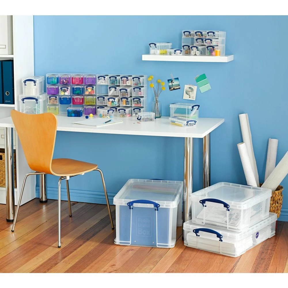 2 Really Useful 3L Box Clear, 2 of 2