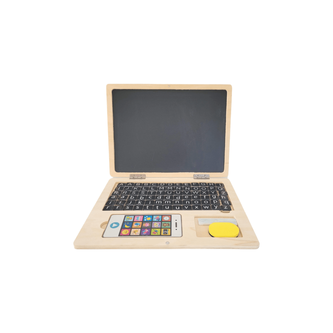 9 Kaper Kidz Magnetic Educational Visual Notebook Spelling Fun Wooden Learning Toy - Travel Friendly
 - Black, 9 of 9