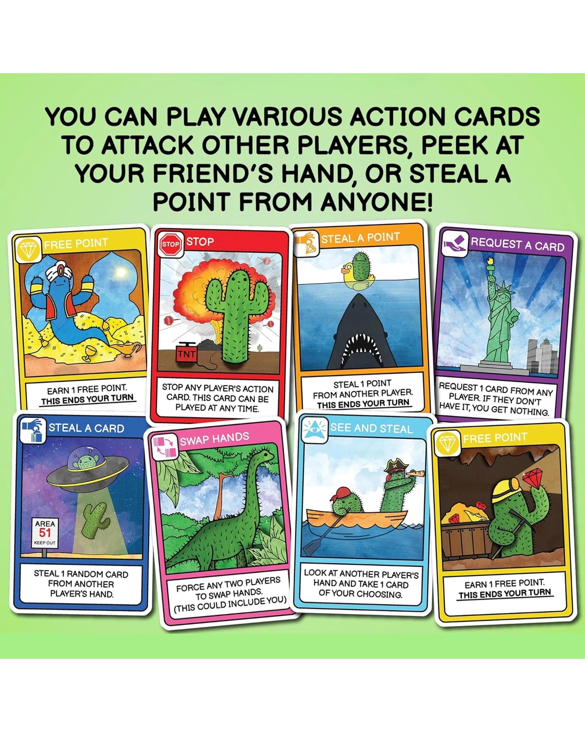 3 What's the Point The Cactus Card Game, 3 of 6