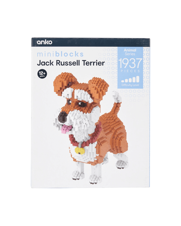1937 Piece Mini Blocks Animal Series: Jack Russell Terrier