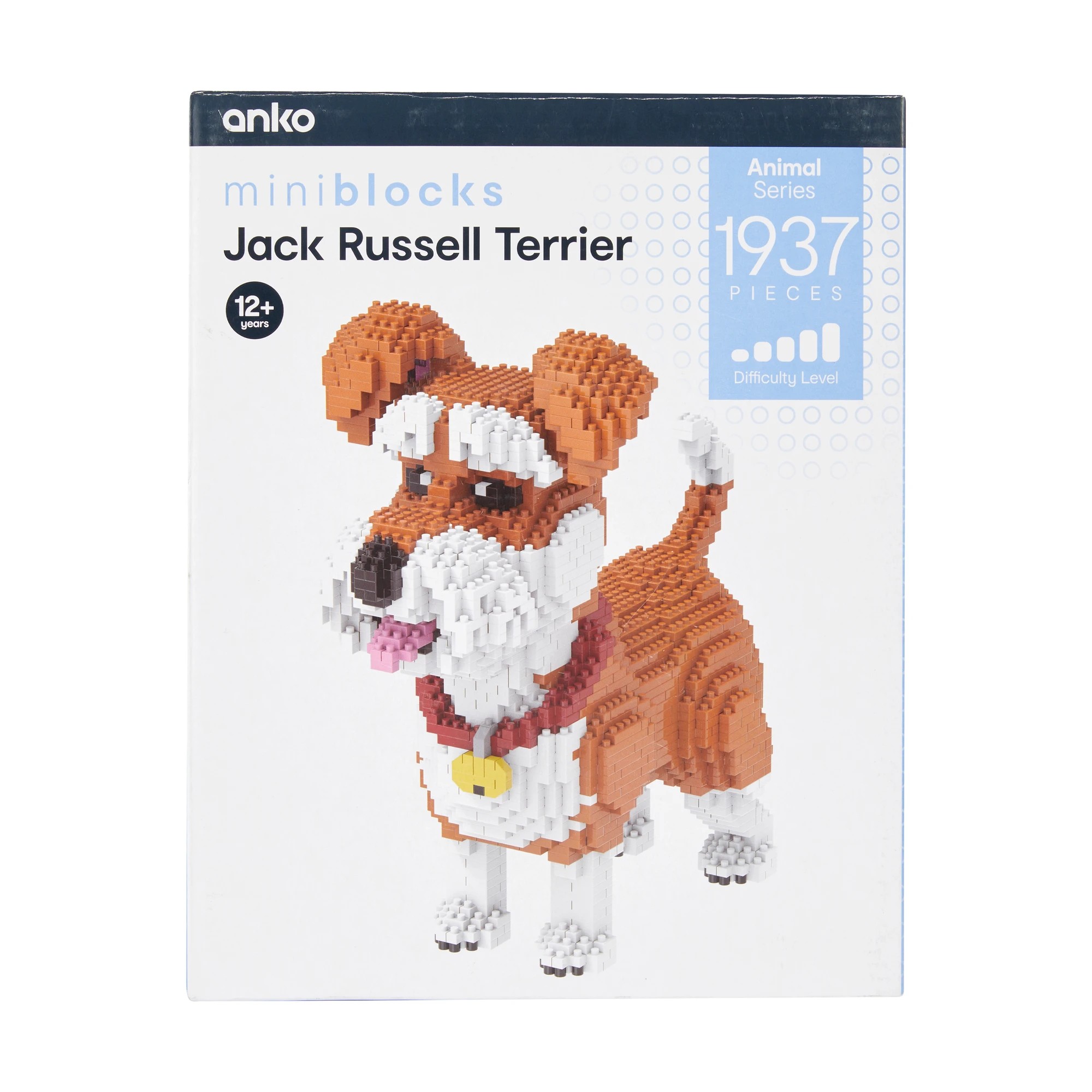 1 1937 Piece Mini Blocks Animal Series: Jack Russell Terrier, 1 of 6