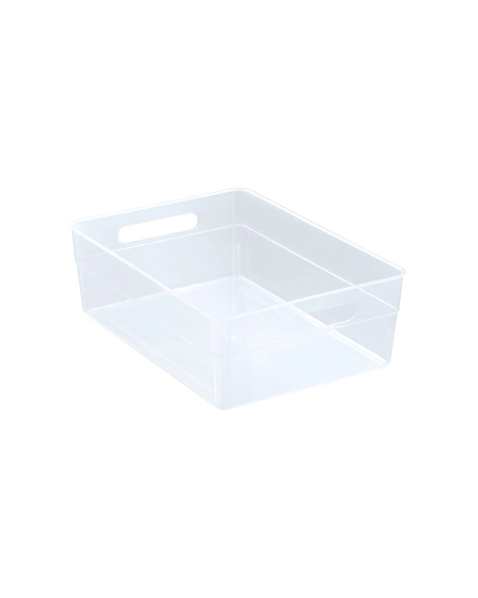 3 Boxsweden Nova Home Office Plastic Storage Container 3.8L 28x20x9.5cm - Clear, 3 of 4