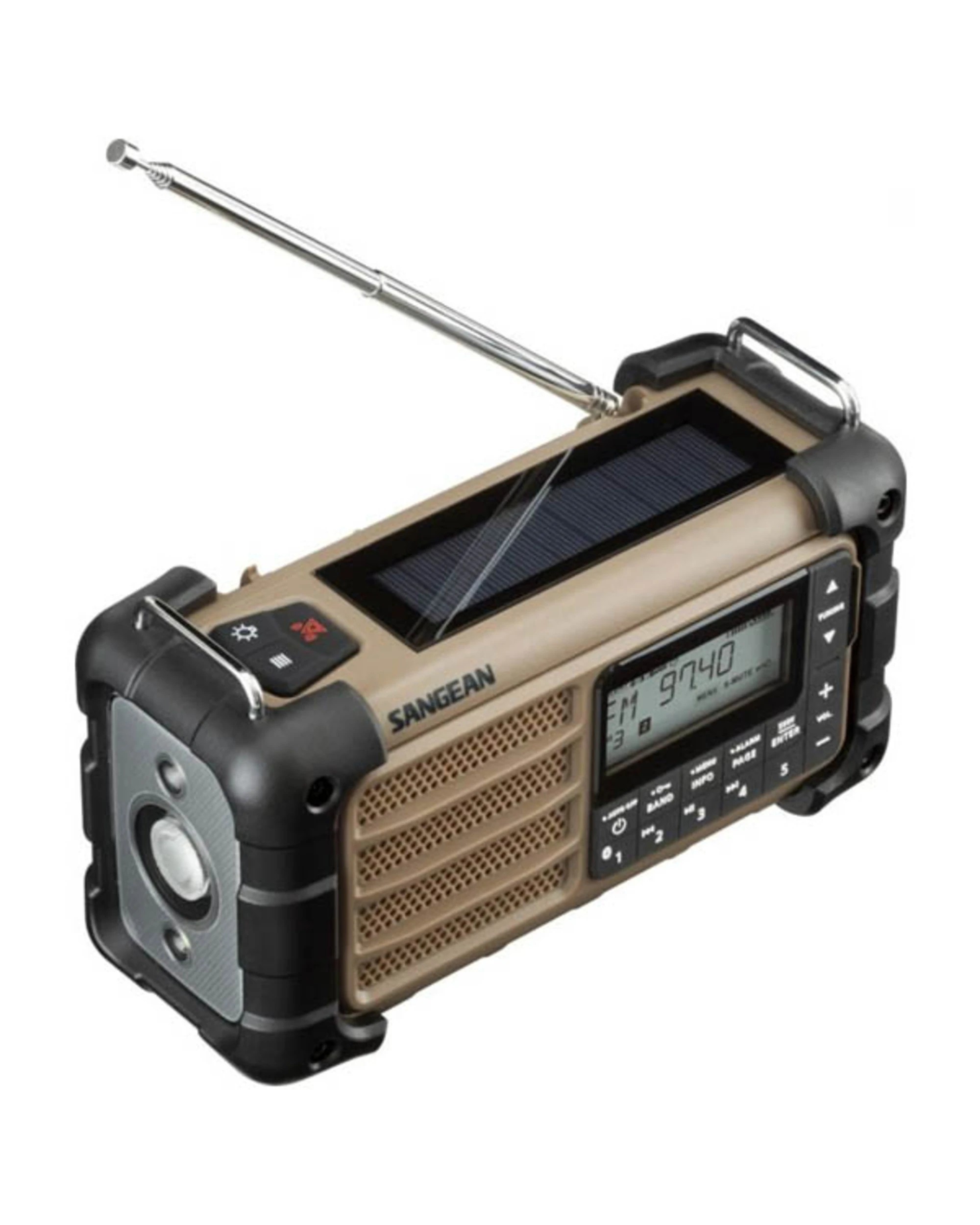 5 Sangean MMR-99 FM/AM Portable Radio - Desert Tan, 5 of 5