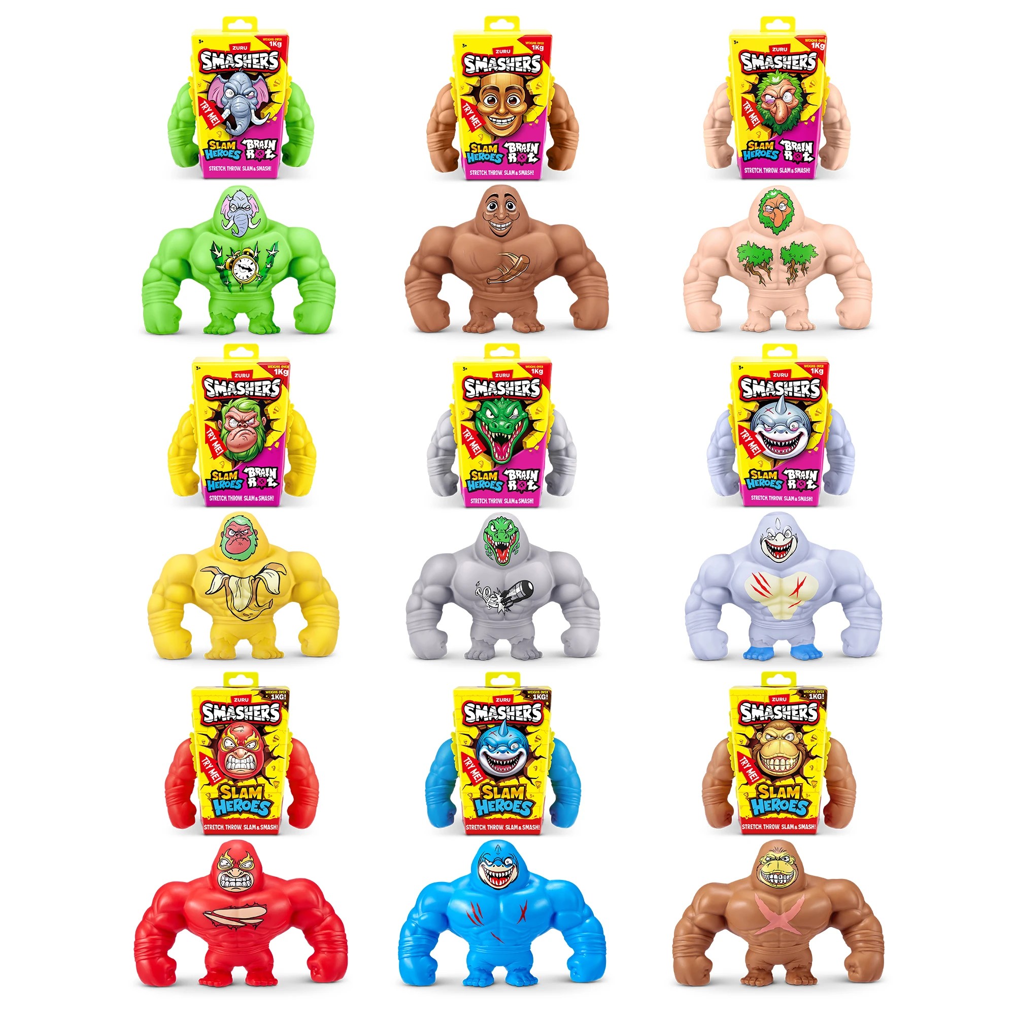 1 Zuru Smashers Slam Heroes - Assorted, 1 of 7