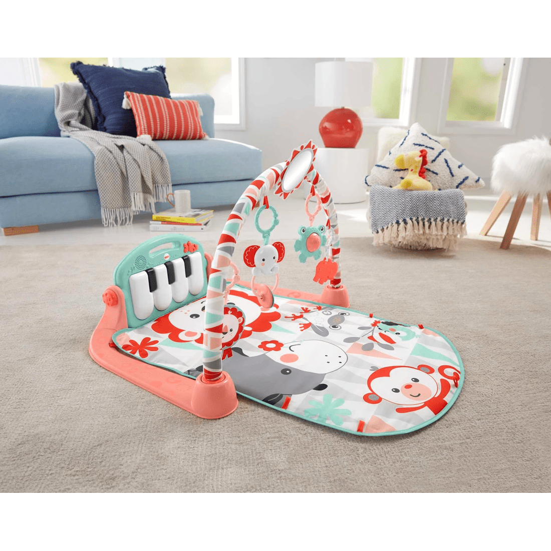 3 Fisher-Price Kick and Play Piano Gym, 3 of 5