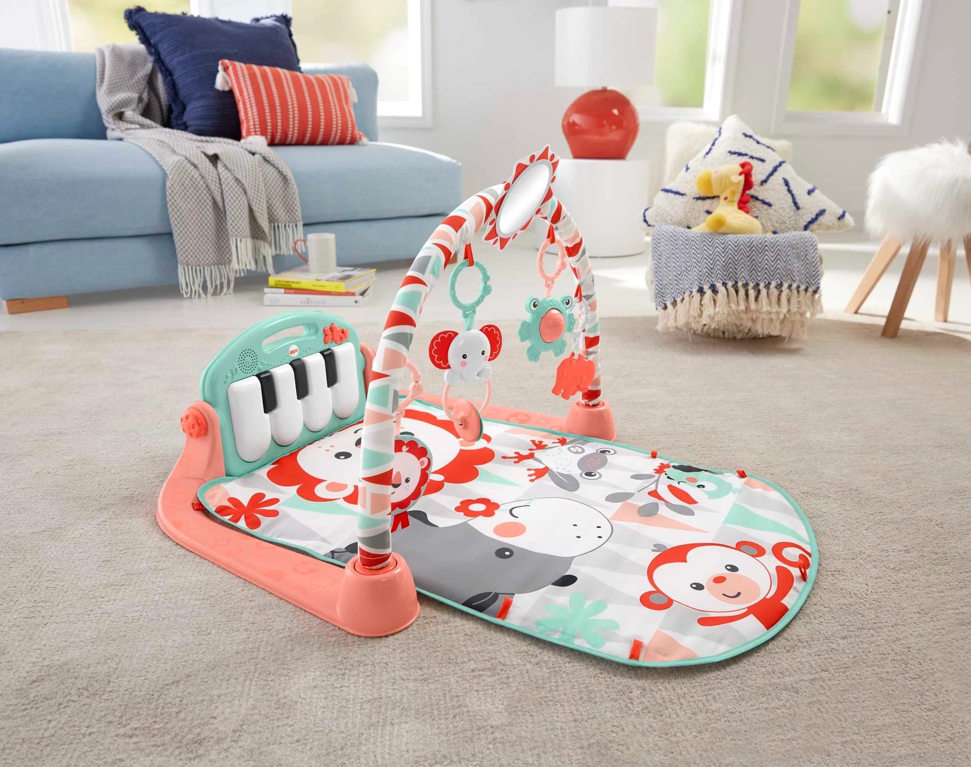 3 Fisher-Price Kick and Play Piano Gym, 3 of 5