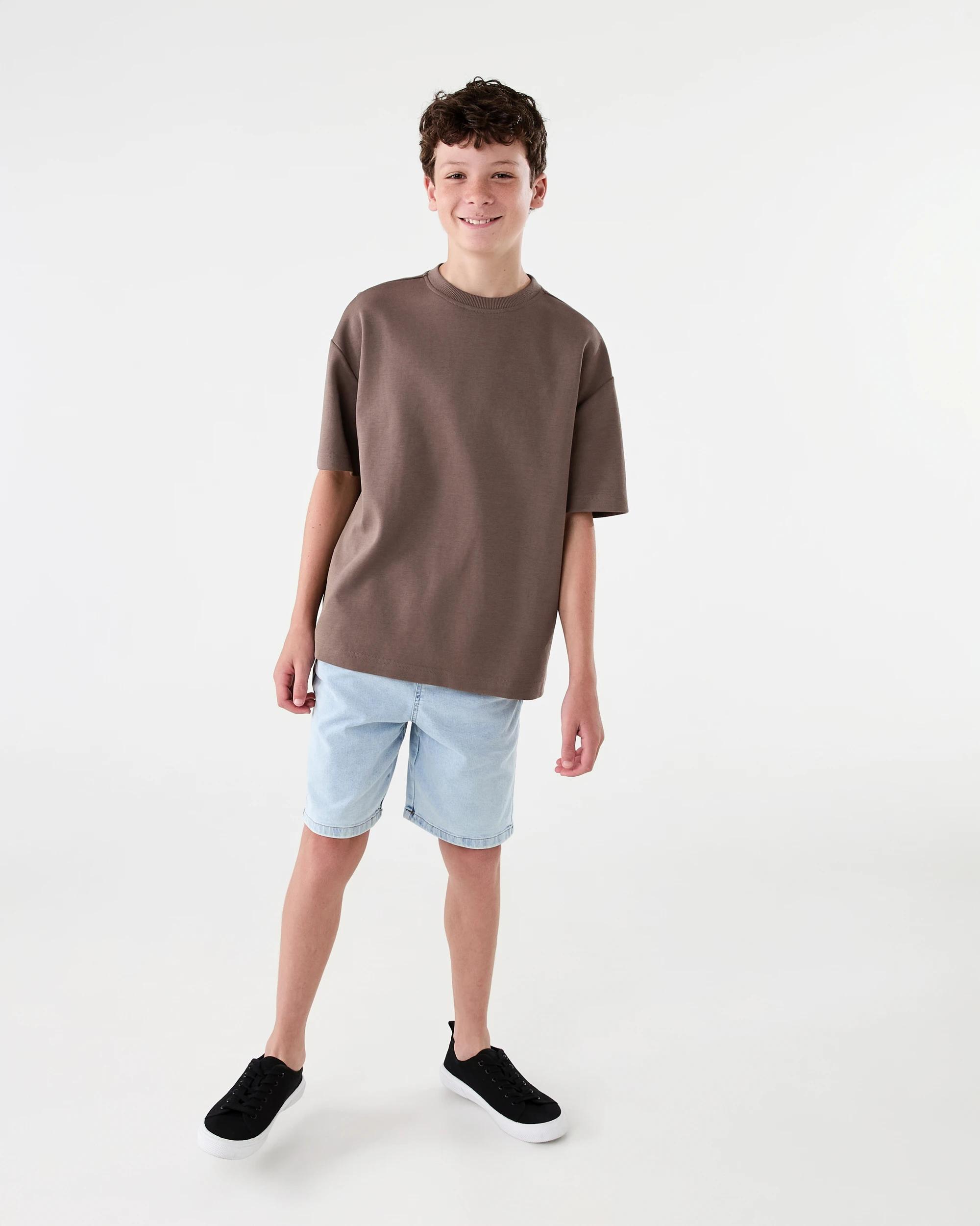 5 Interlock T-shirt Brn Coffee, 5 of 6