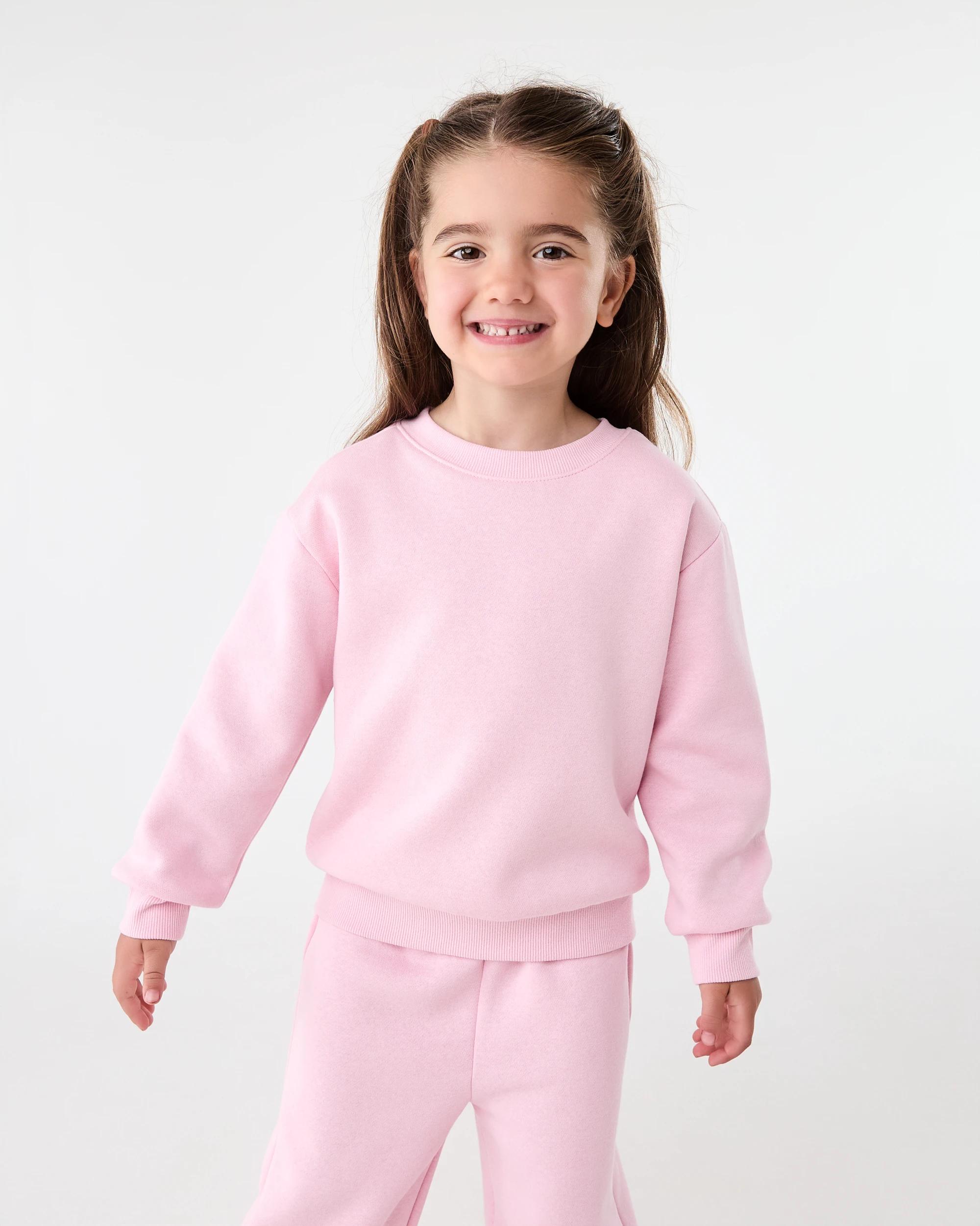 1 Crew Neck Sweater Berry Pnk, 1 of 5