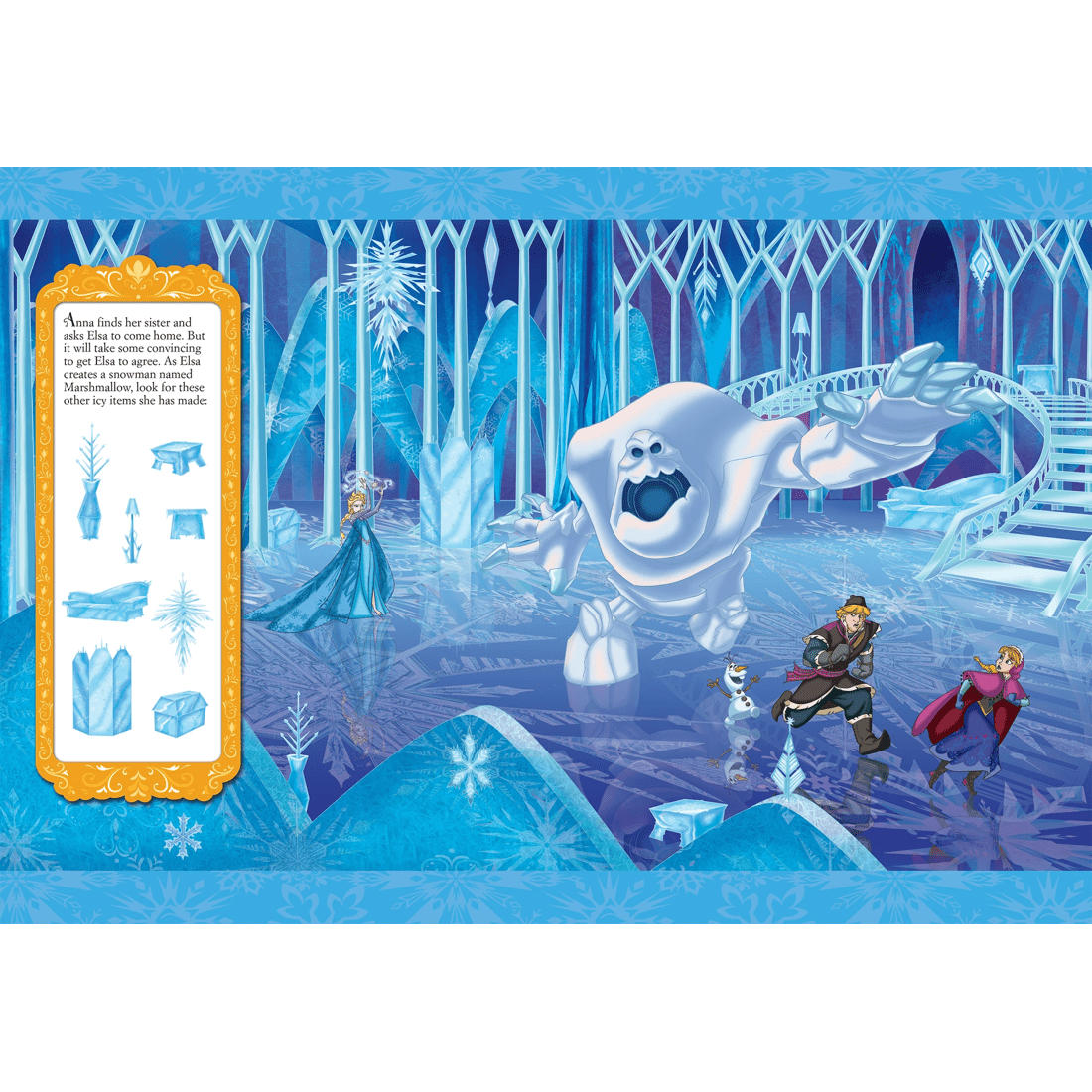 4 Disney Frozen: 3D Look and Find - Book, 4 of 4