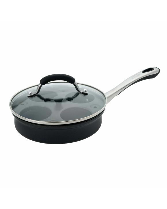 RACO Contemporary Nonstick Induction Egg Poacher 20cm - Black