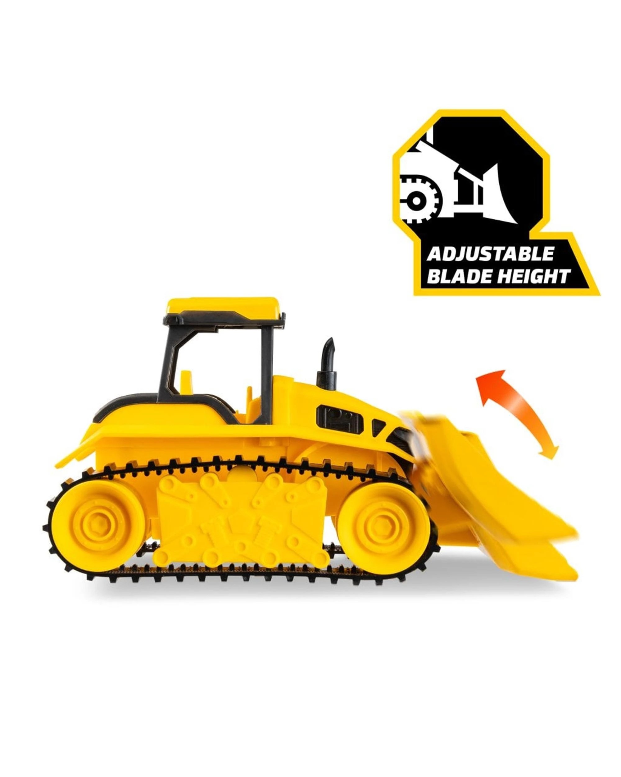 4 Tonka Steel Classics Bulldozer 1:32 Scale Vehicle, 4 of 9