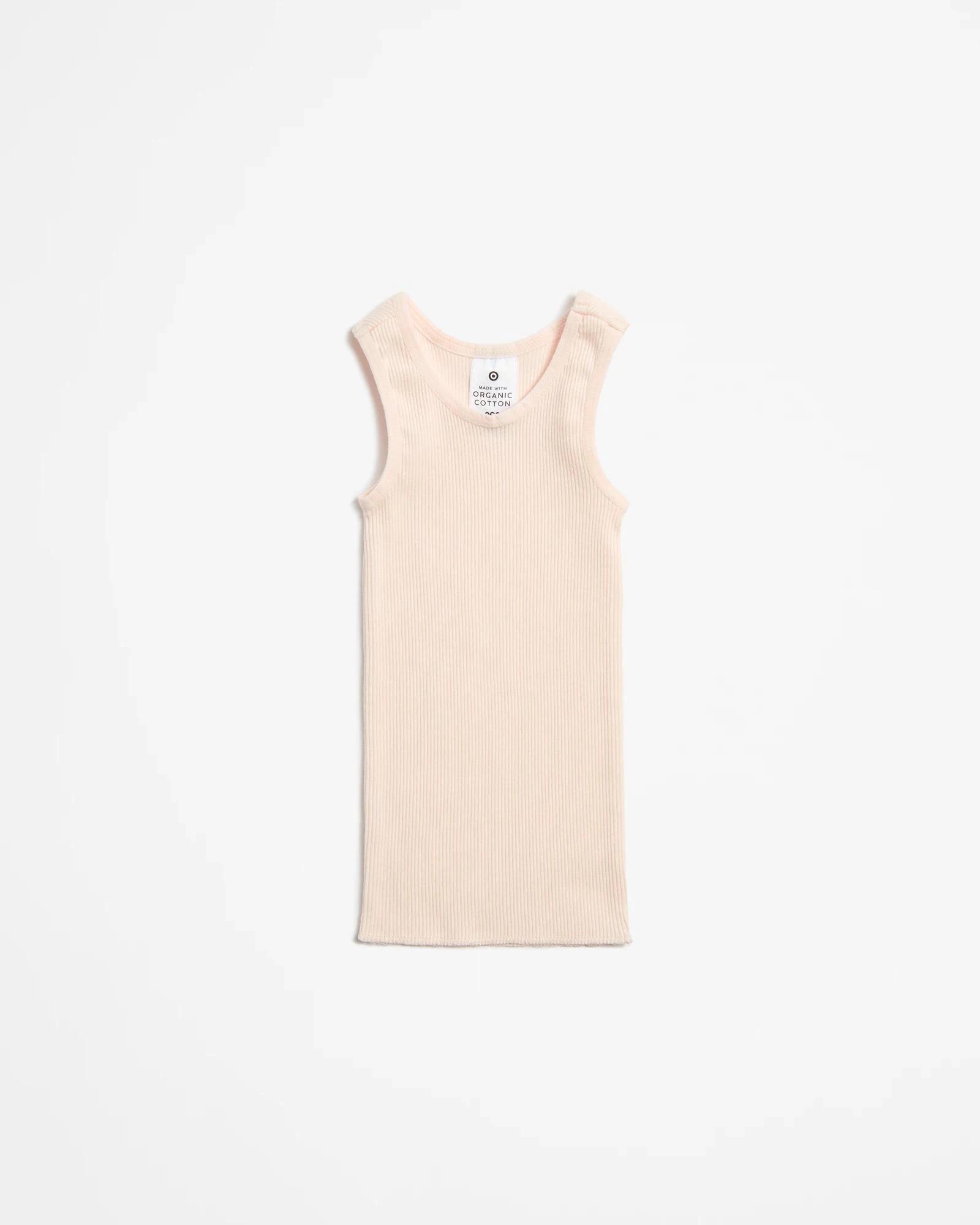 2 Target Baby Baby Organic Cotton Unisex Vests 3 Pack PINK, 2 of 3