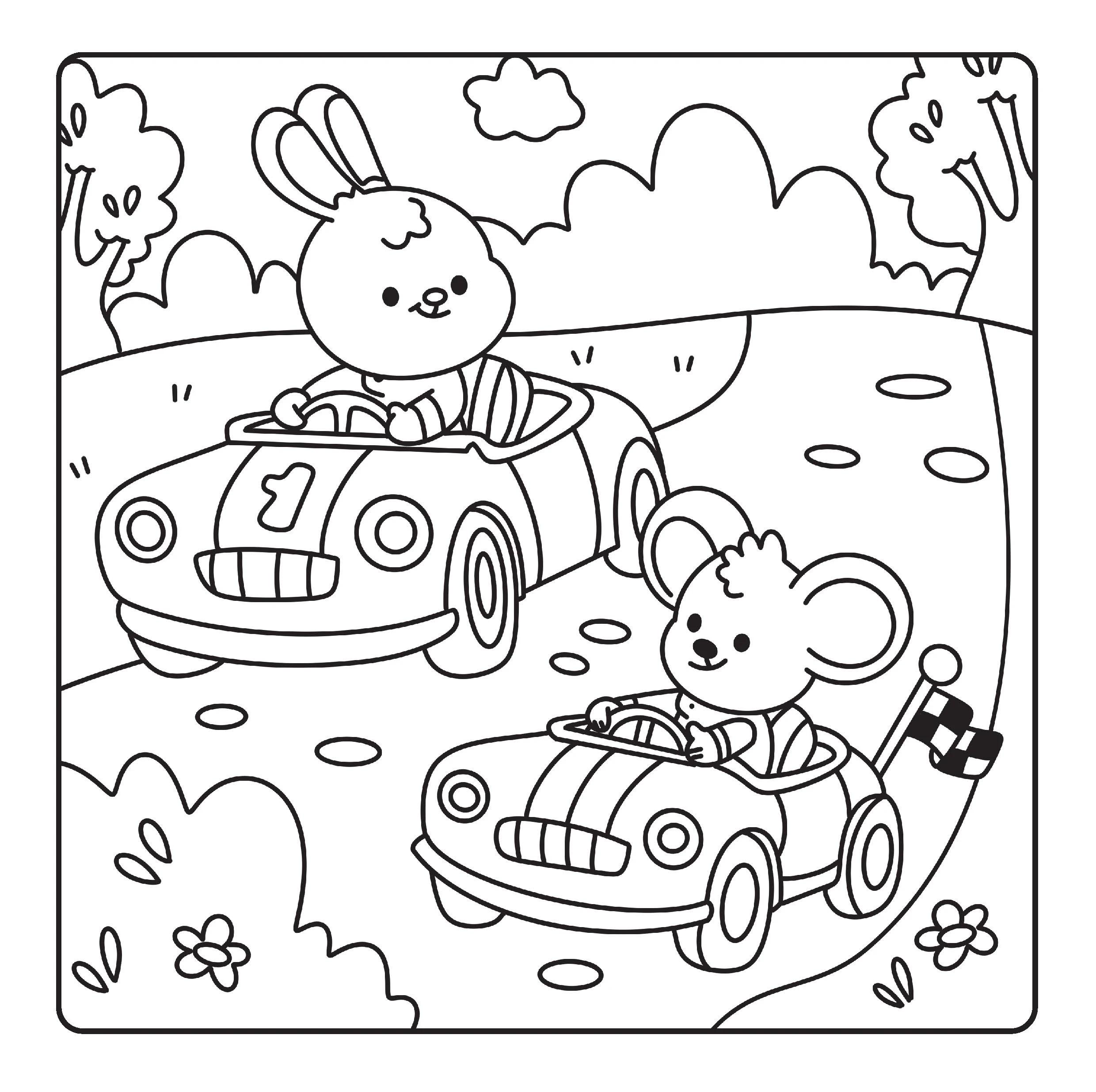 2 Happy Days: Scooty Cuties Cosy Colouring Kit by Elena Aiello - Book, 2 of 2