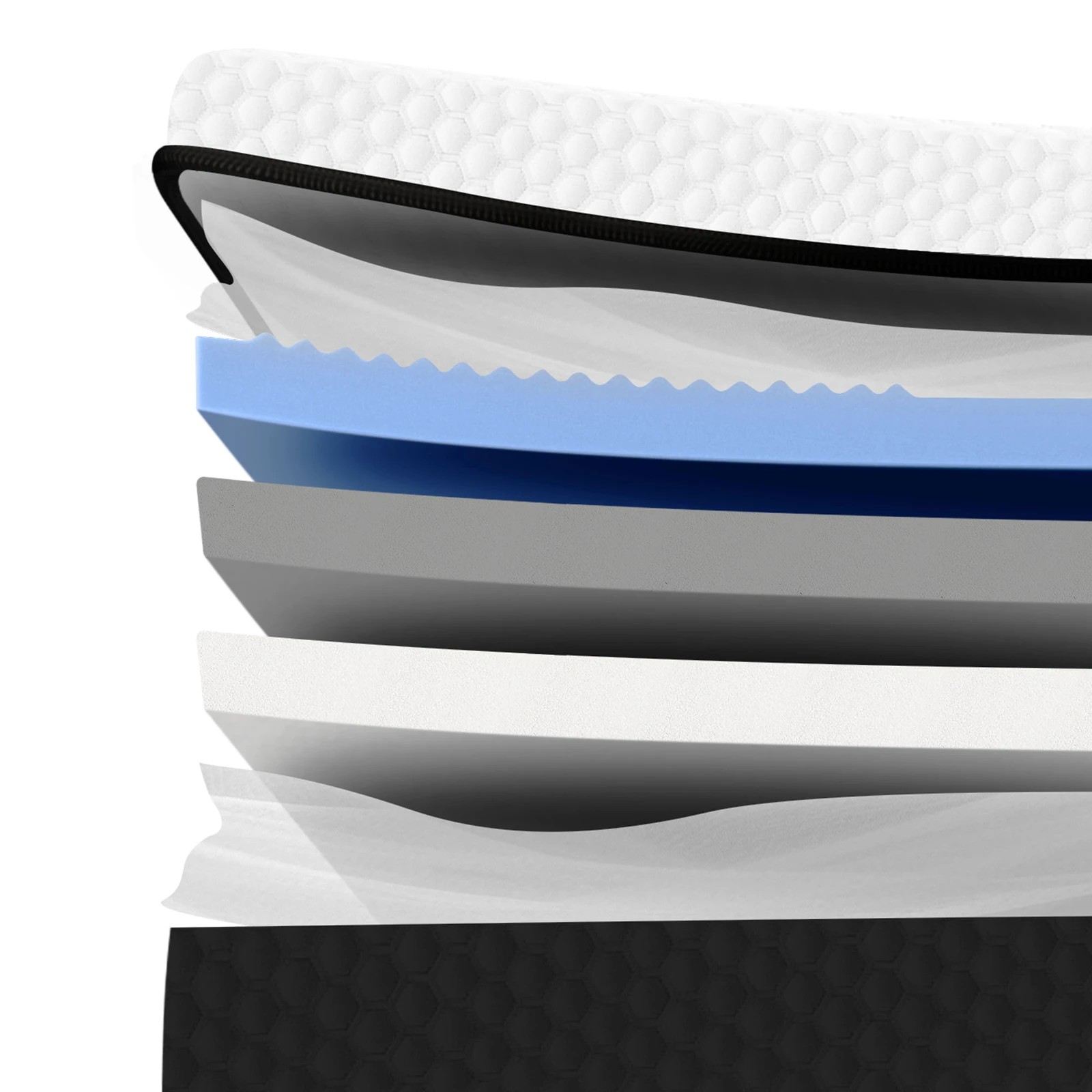 9 Alfordson Mattress Gel Memory Foam Reversible Dual-use Soft Firm - Single Bed, 9 of 10