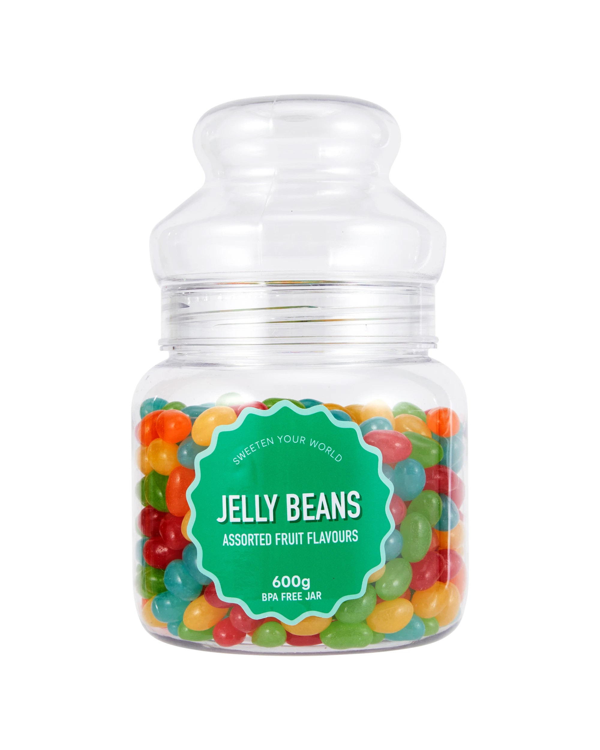 1 Assorted Fruit Flavours Jelly Beans 600g, 1 of 5