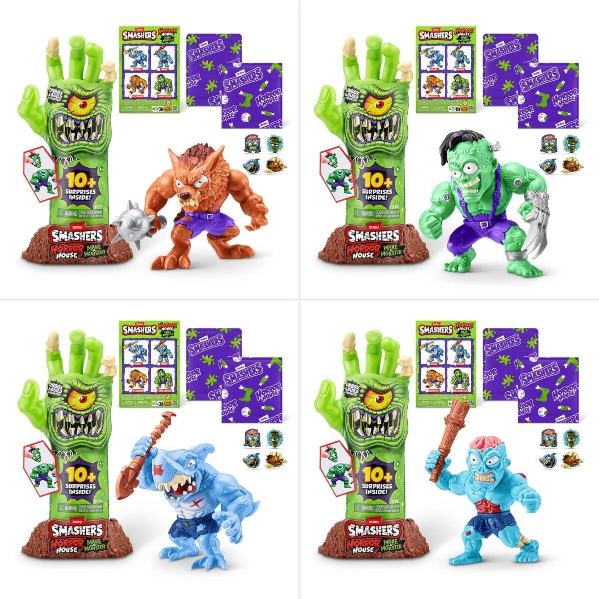 2 11 Piece Zuru Smashers Horror House: Make a Monster - Assorted, 2 of 7