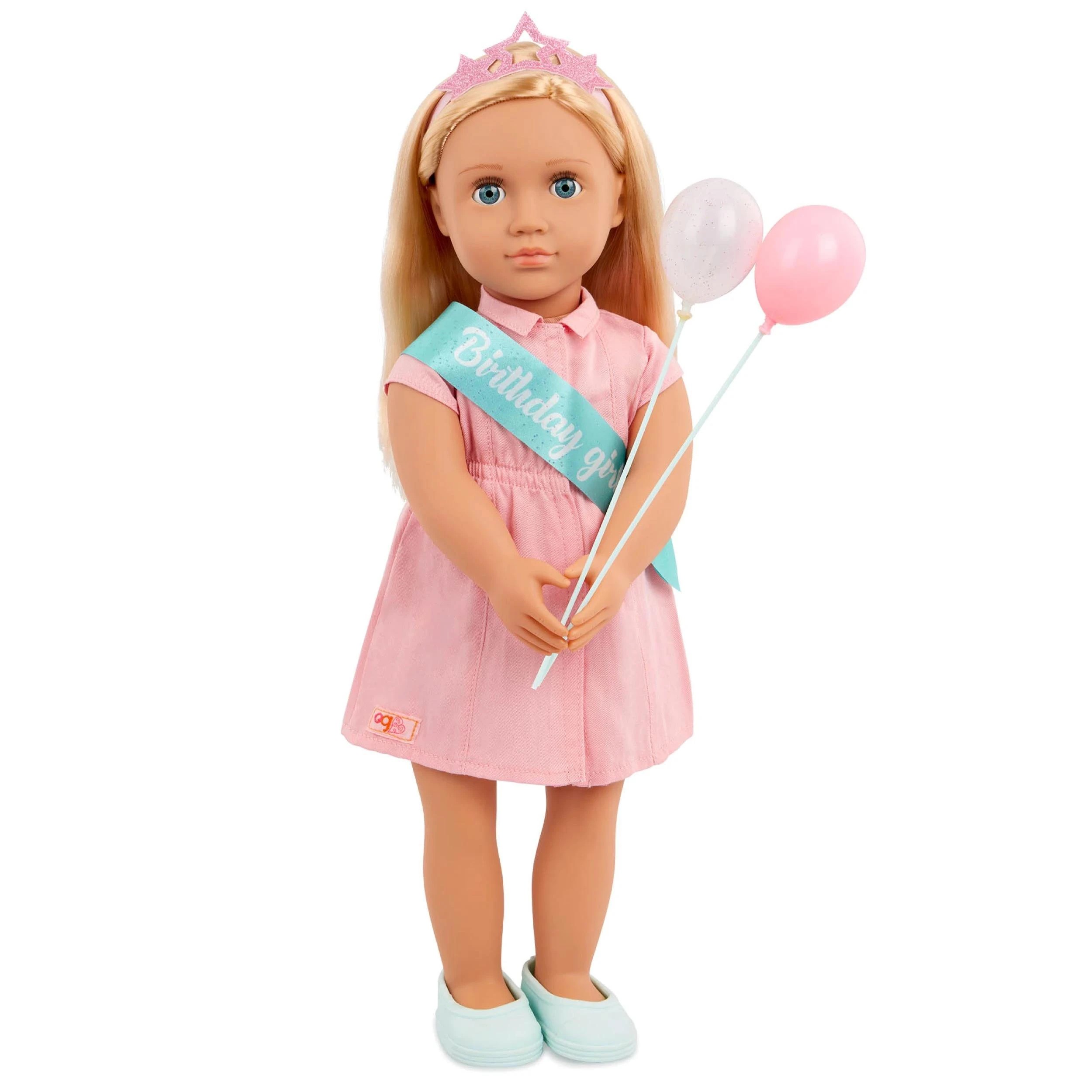 1 Our Generation 18in Birthday Party Doll Brenna - Multi, 1 of 6
