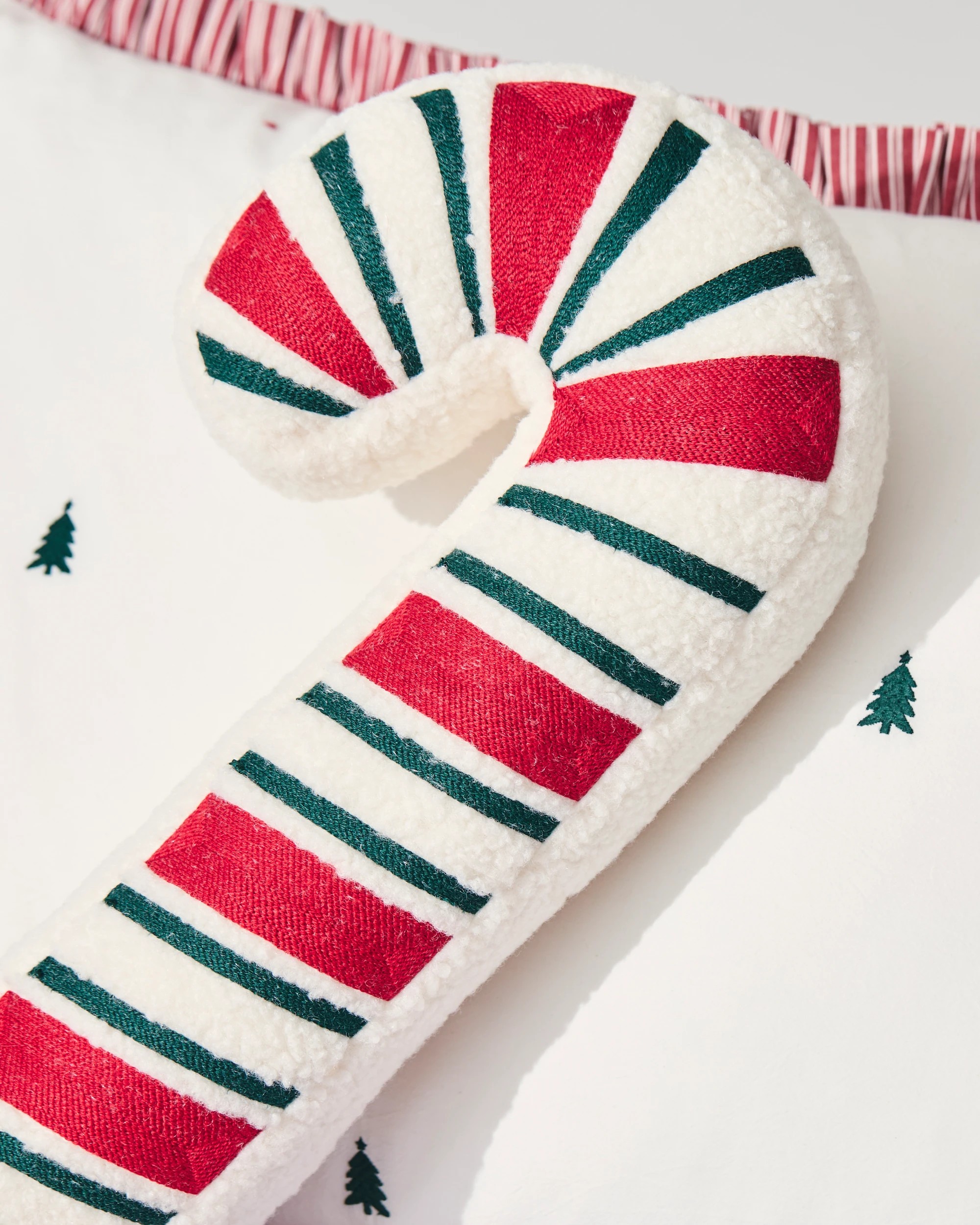 9 Target Christmas Embroidered Tree Quilt Cover Set - King Bed - White, 9 of 10