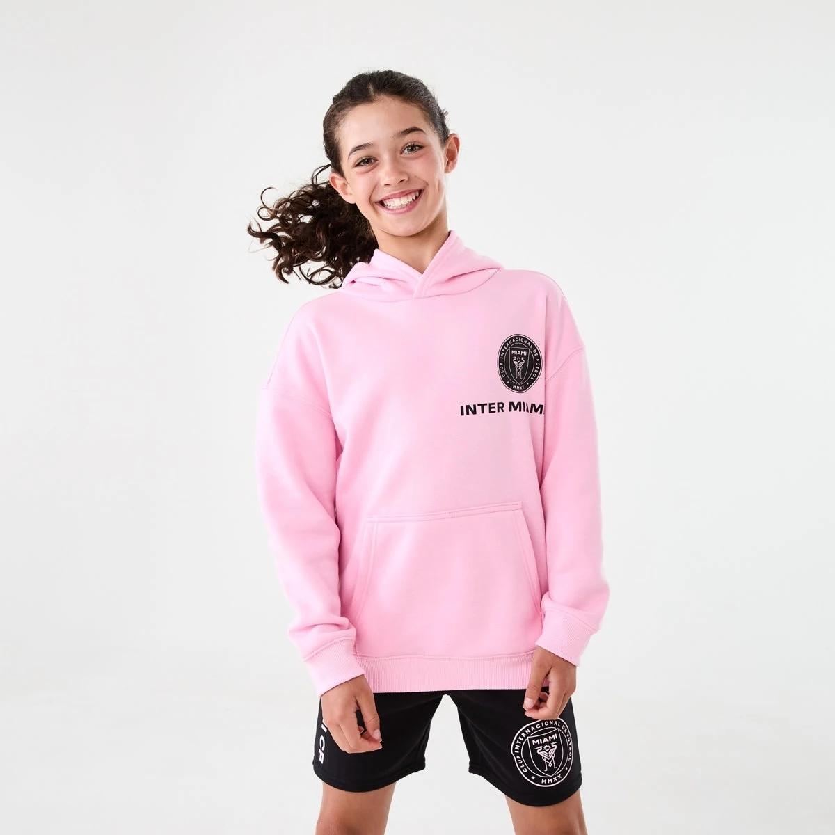 1 Official Inter Miami Kids Hoodie True Pink, 1 of 10