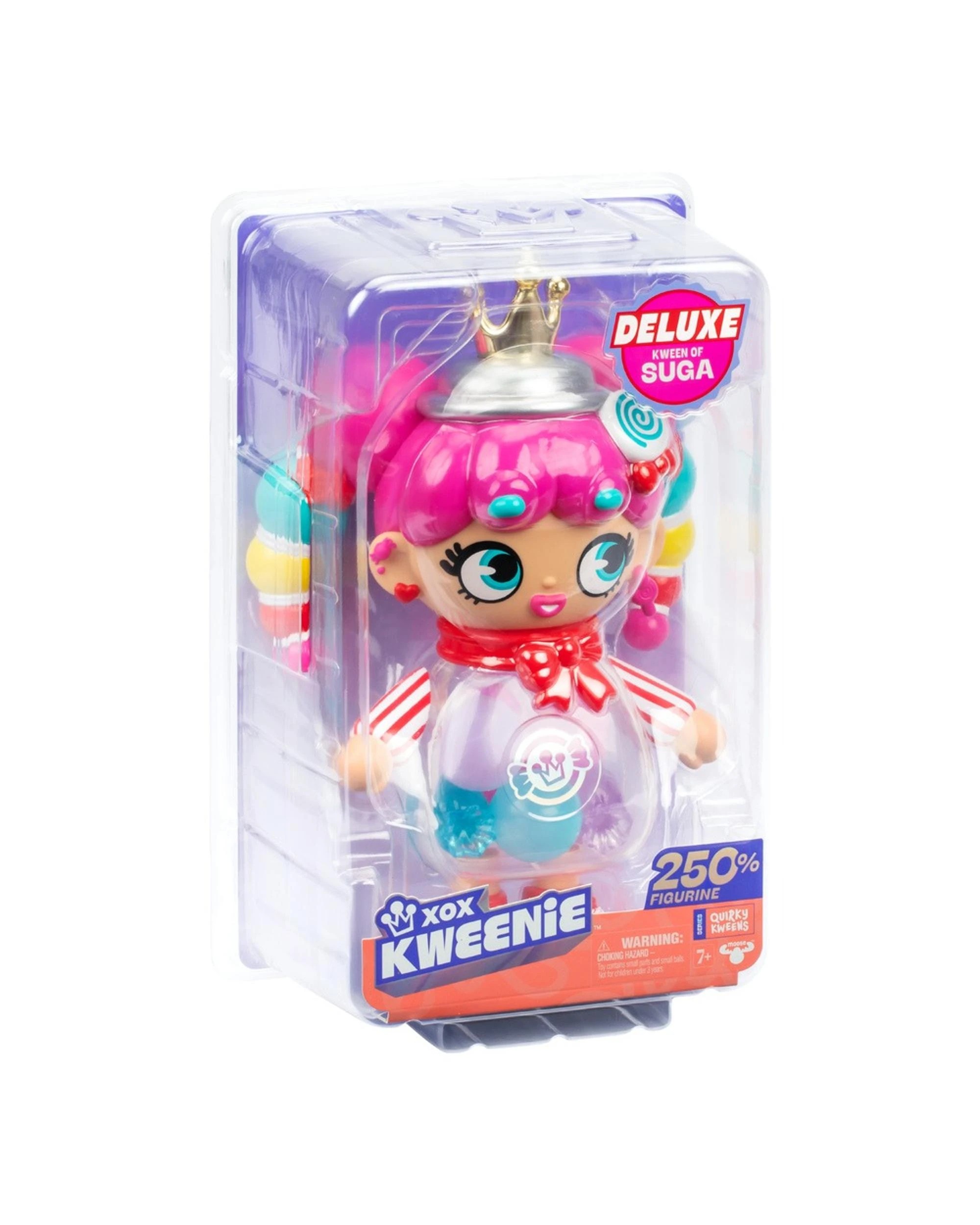 7 XOX Kweenie Quirky Kweens Series Deluxe Kween of Suga Figurine, 7 of 9