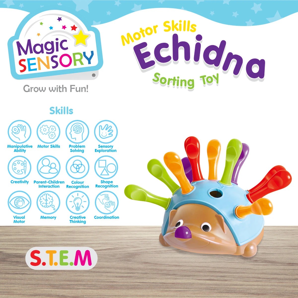 10 Magic Sensory Fine Motor Skills Echidna, 10 of 10