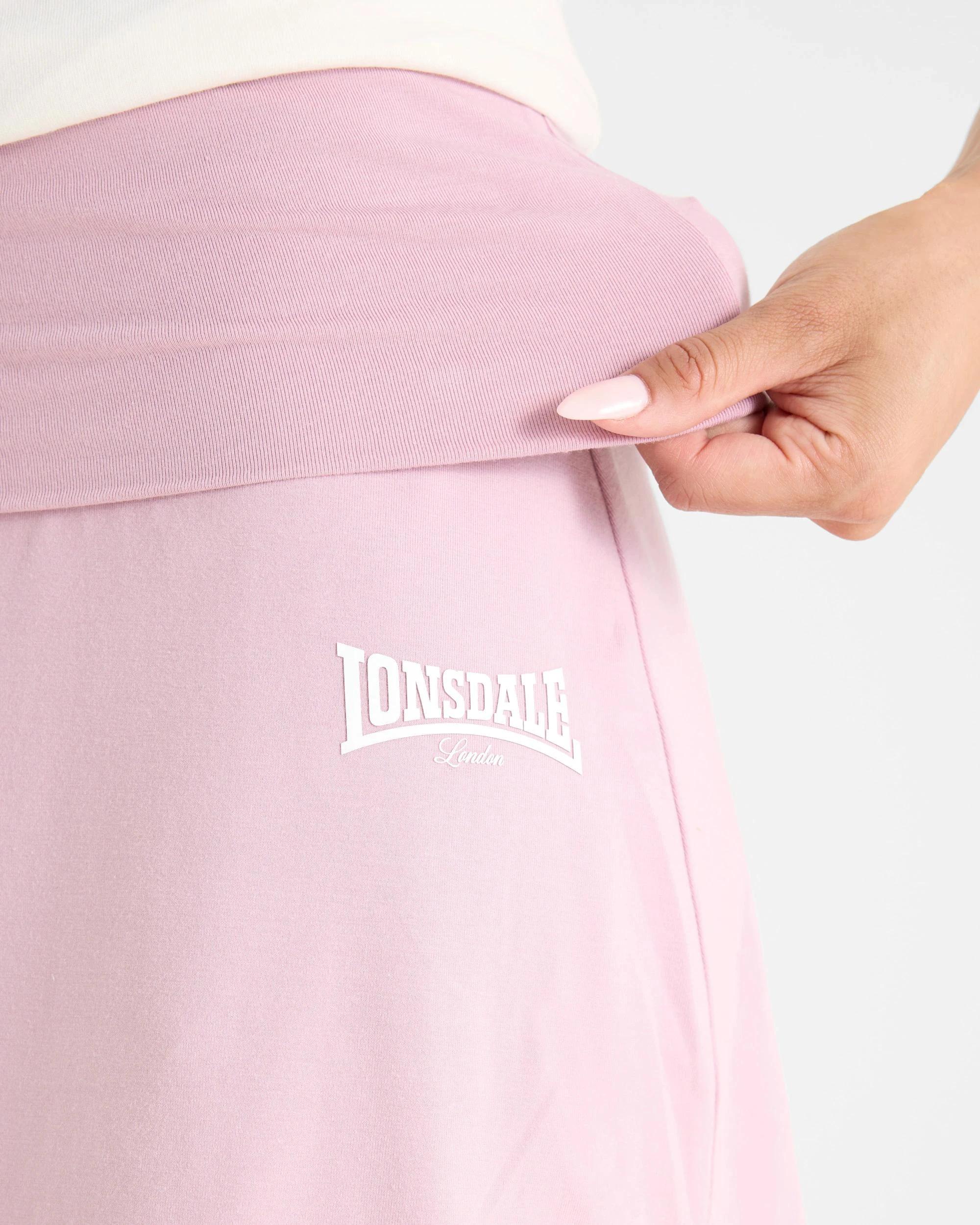 4 Lonsdale London Active Fold Over Skort DUSTY PINK, 4 of 6