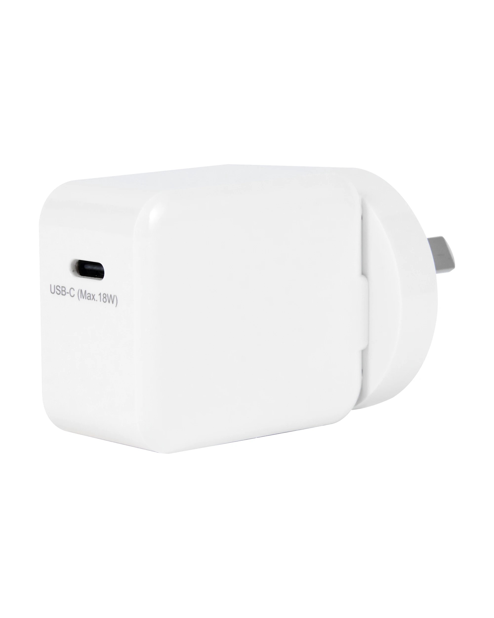 1 Wall Charger USB-C Fast Charging - White, 1 of 5