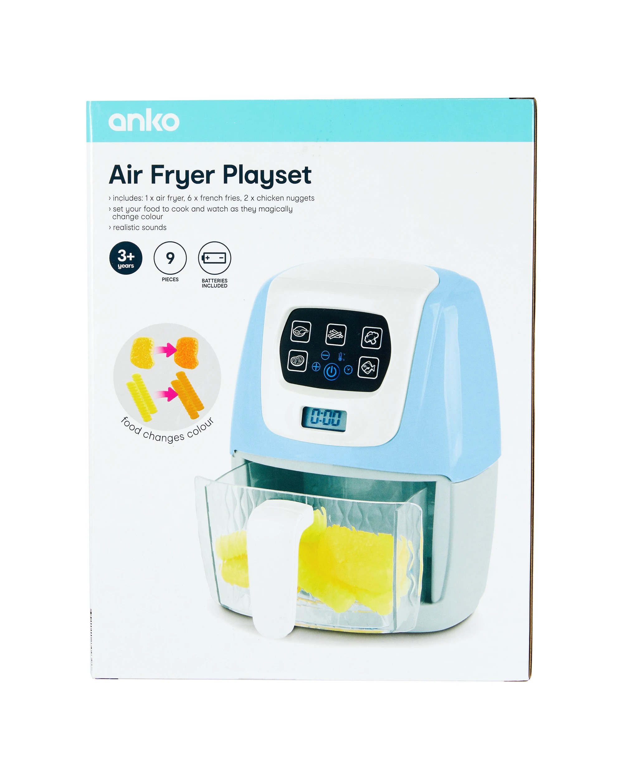 9 9 Piece Air Fryer Playset, 9 of 9