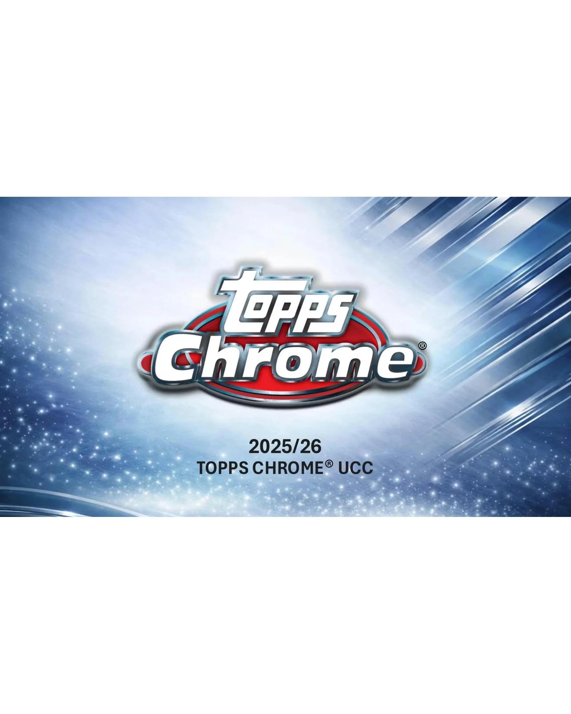 2 Topps 2025/2026 Chrome UEFA Club Competitions Soccer Jumbo Pack, 2 of 10