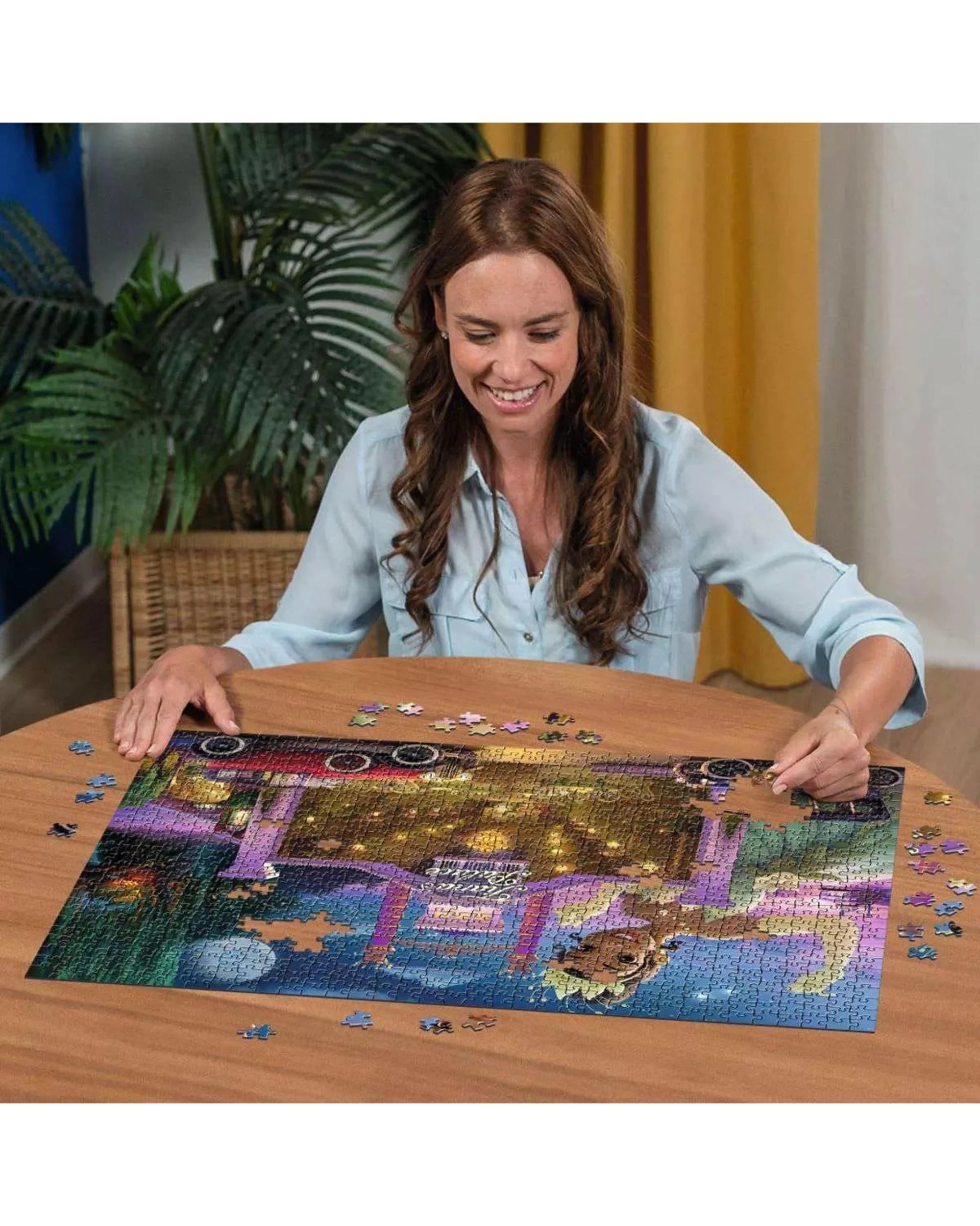 3 Ravensburger Disney Castles Tiana 1000 Piece Puzzle, 3 of 5