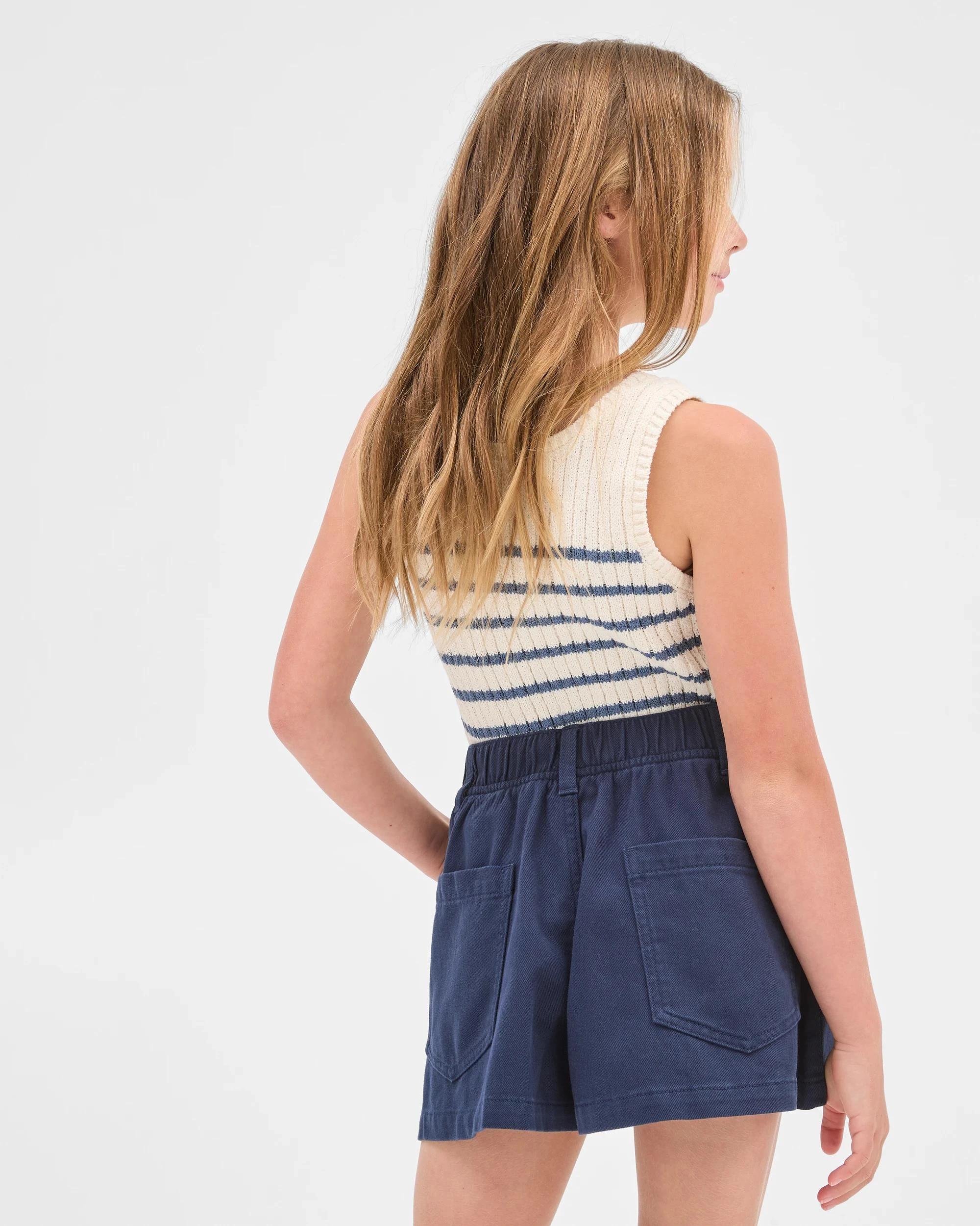4 Target Denim Swing Shorts NAVY BLUE, 4 of 6