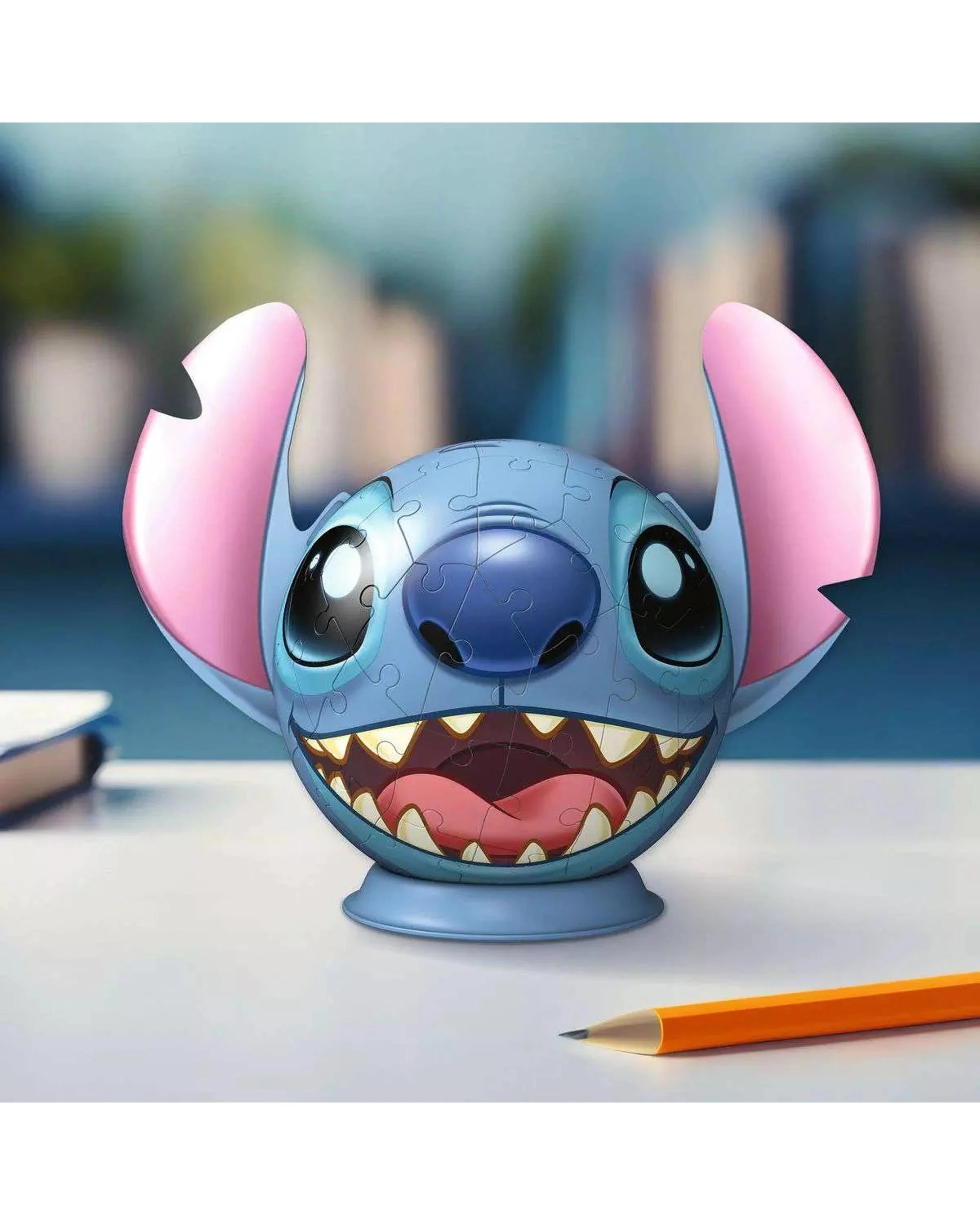 5 Ravensburger Disney Stitch Stitch with Ears 3D Puzzleball 72 Piece Jigsaw Puzzle, 5 of 5